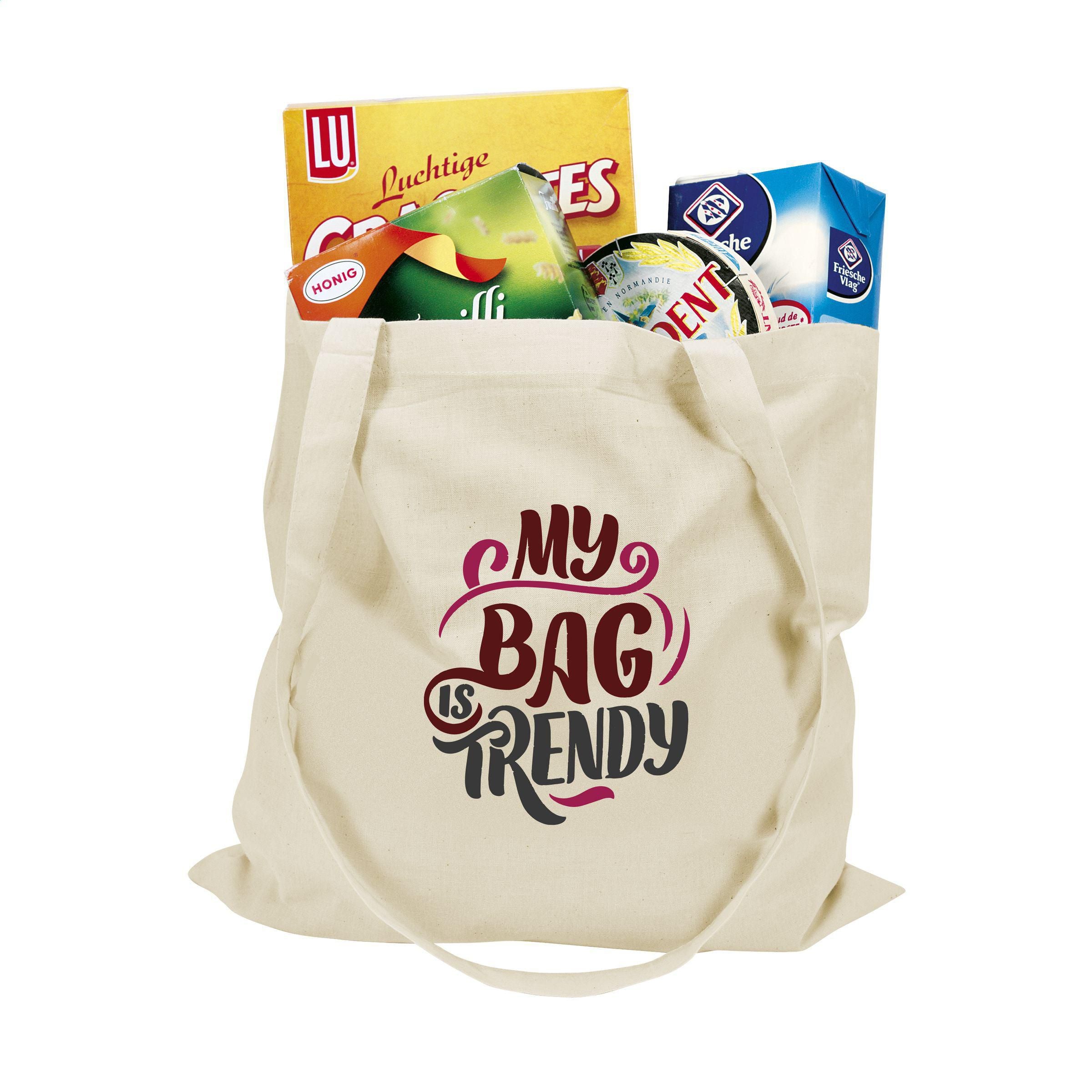 Shoppybag (135G/M²) Long Handles Cotton Bag