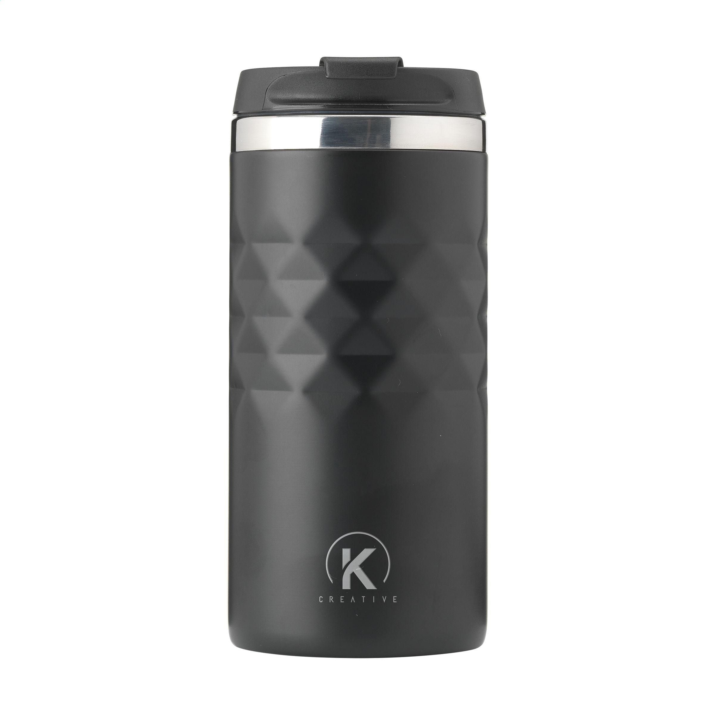 Geometric Mug Rcs Recycled Steel 280 Ml Thermo Cup