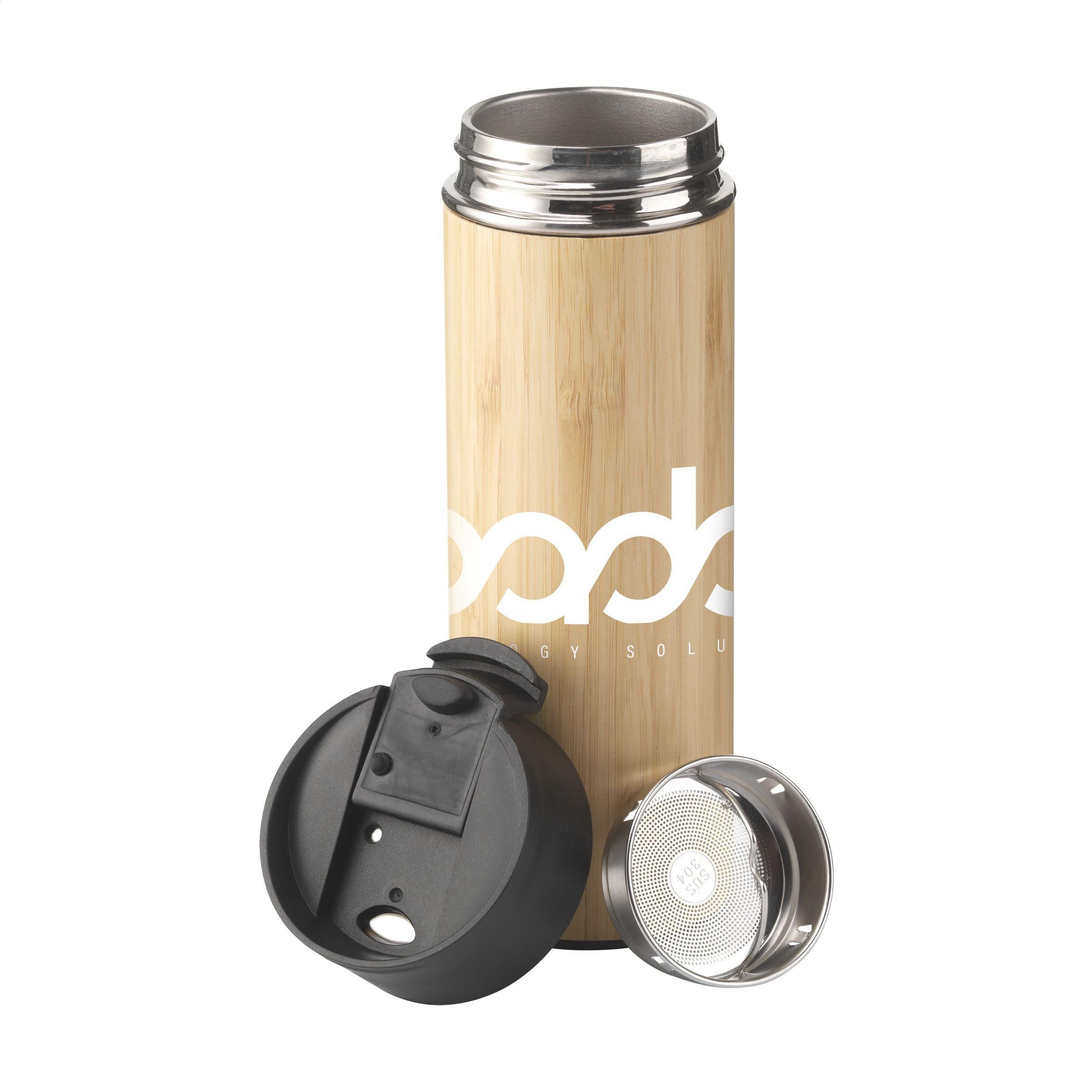 Sakura 360 Ml Bamboo Thermo Bottle/Thermo Cup
