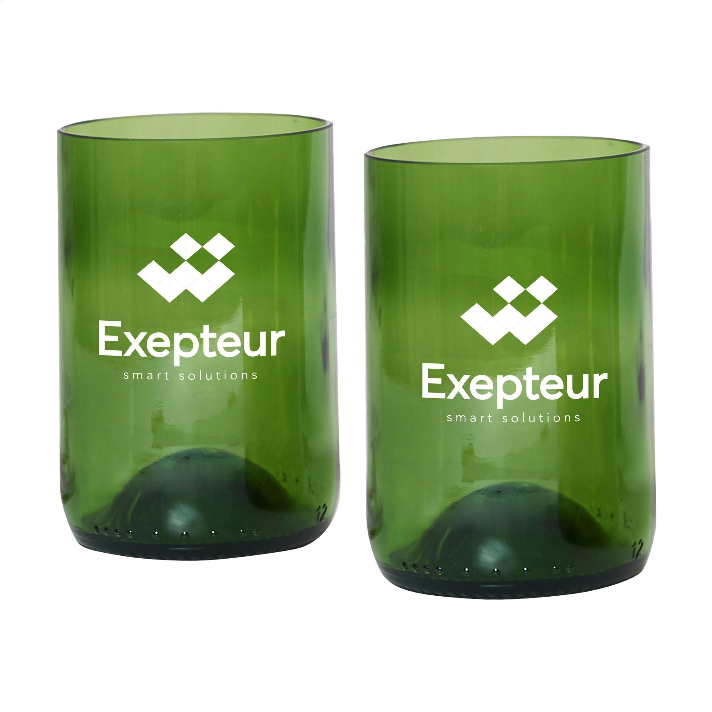 Rebottled® Tumbler 2-Pack Drinking Glasses