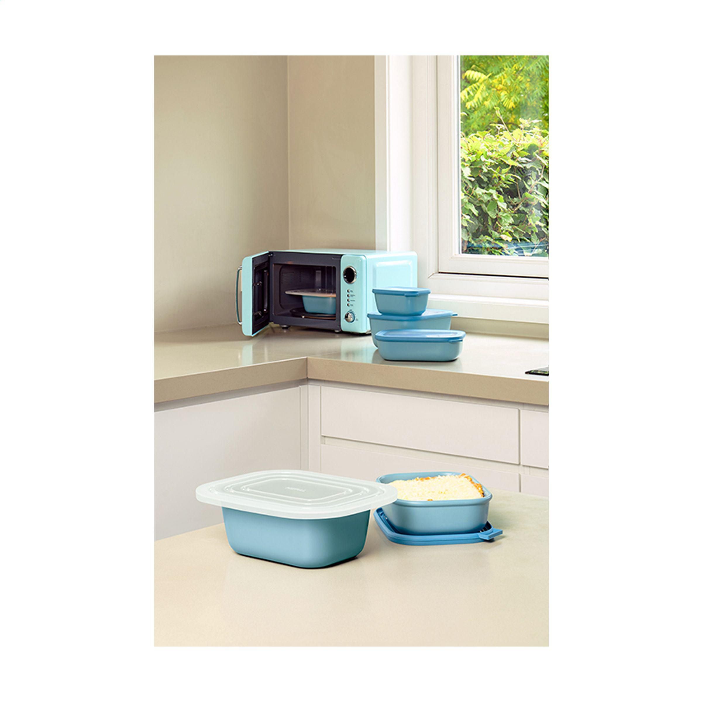 Mepal Cirqula Multi Use Rectangular Bowl 1 L Lunchbox