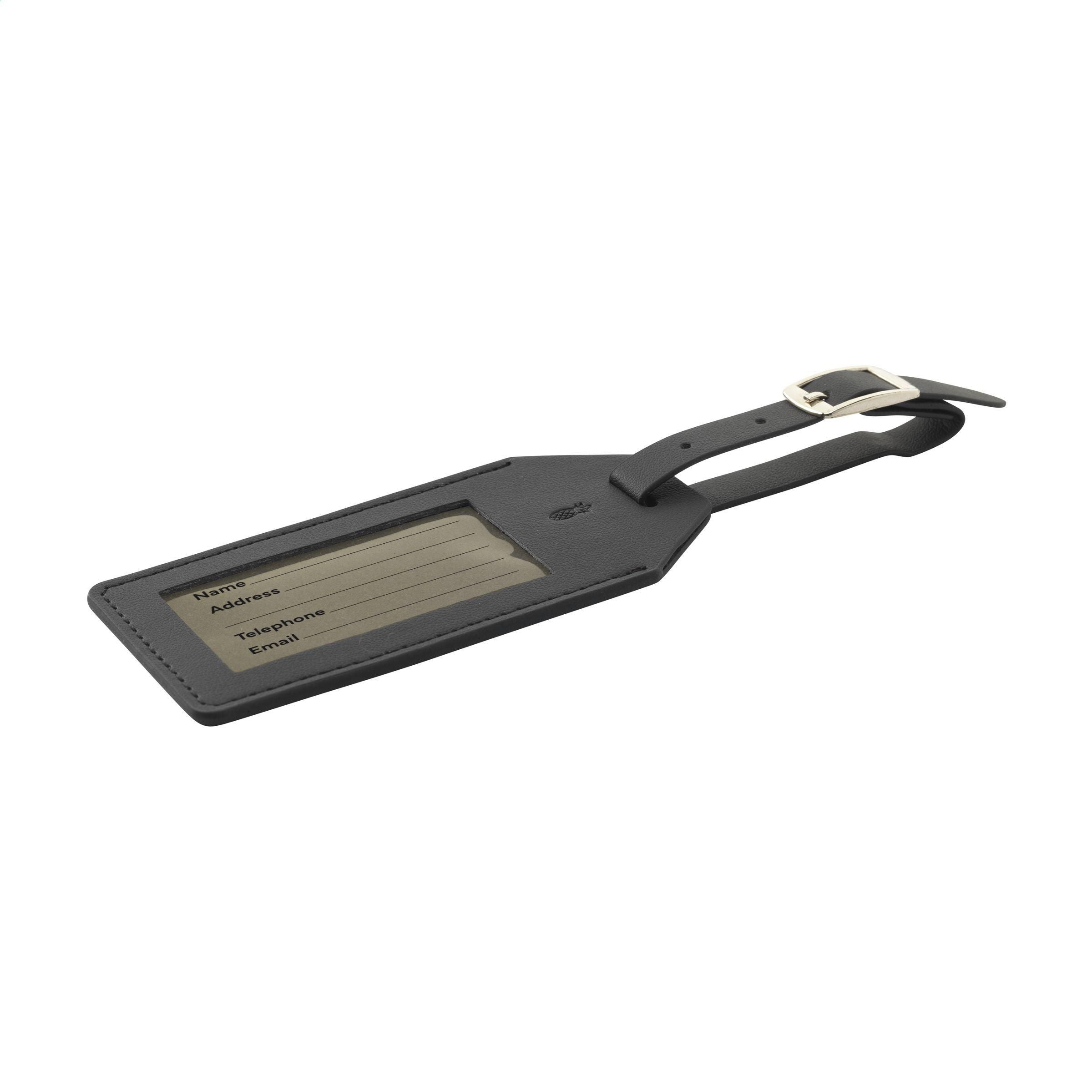 Vegan Pineapple Leather Luggage Tag