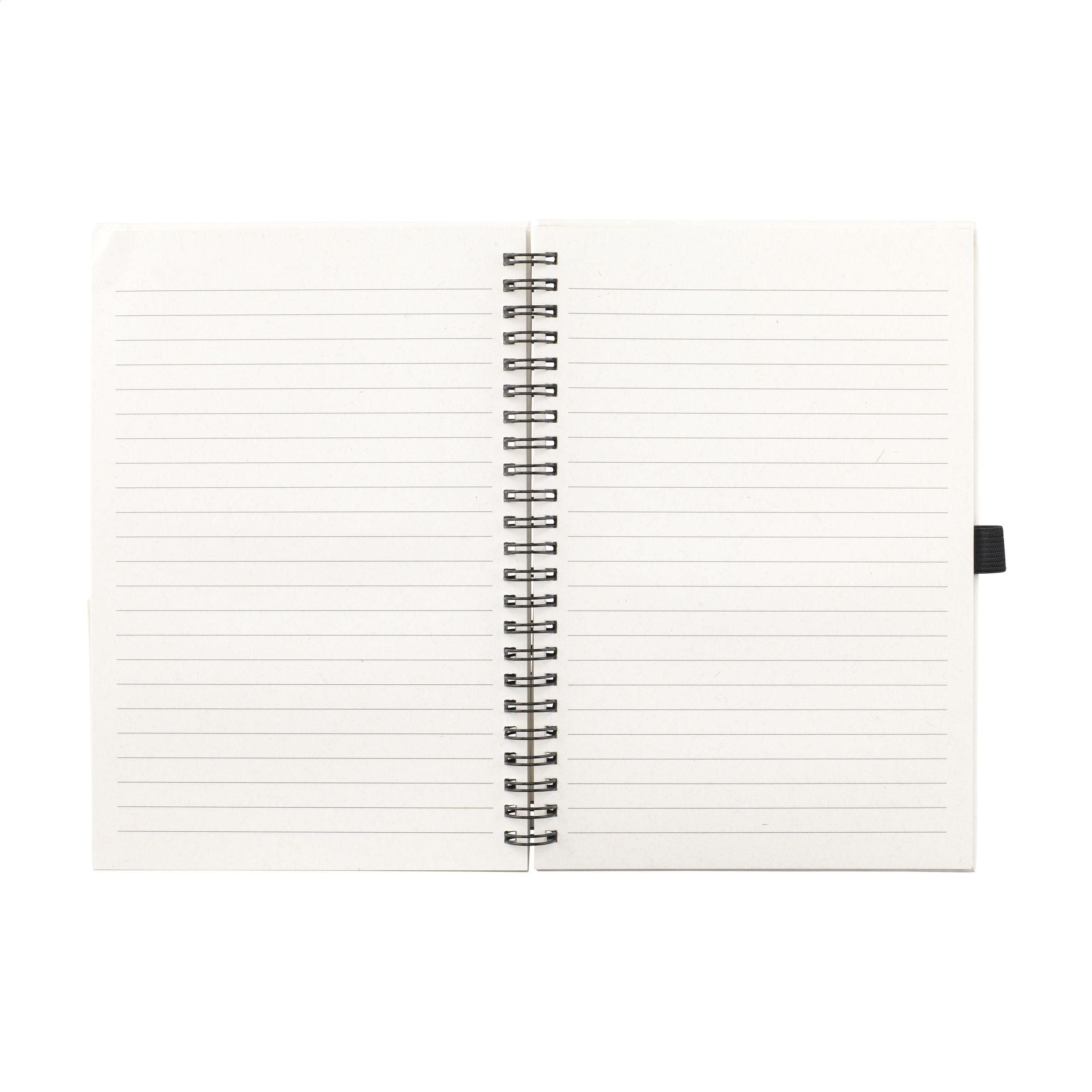 Milk-Carton Wire-O Paper Notebook A5