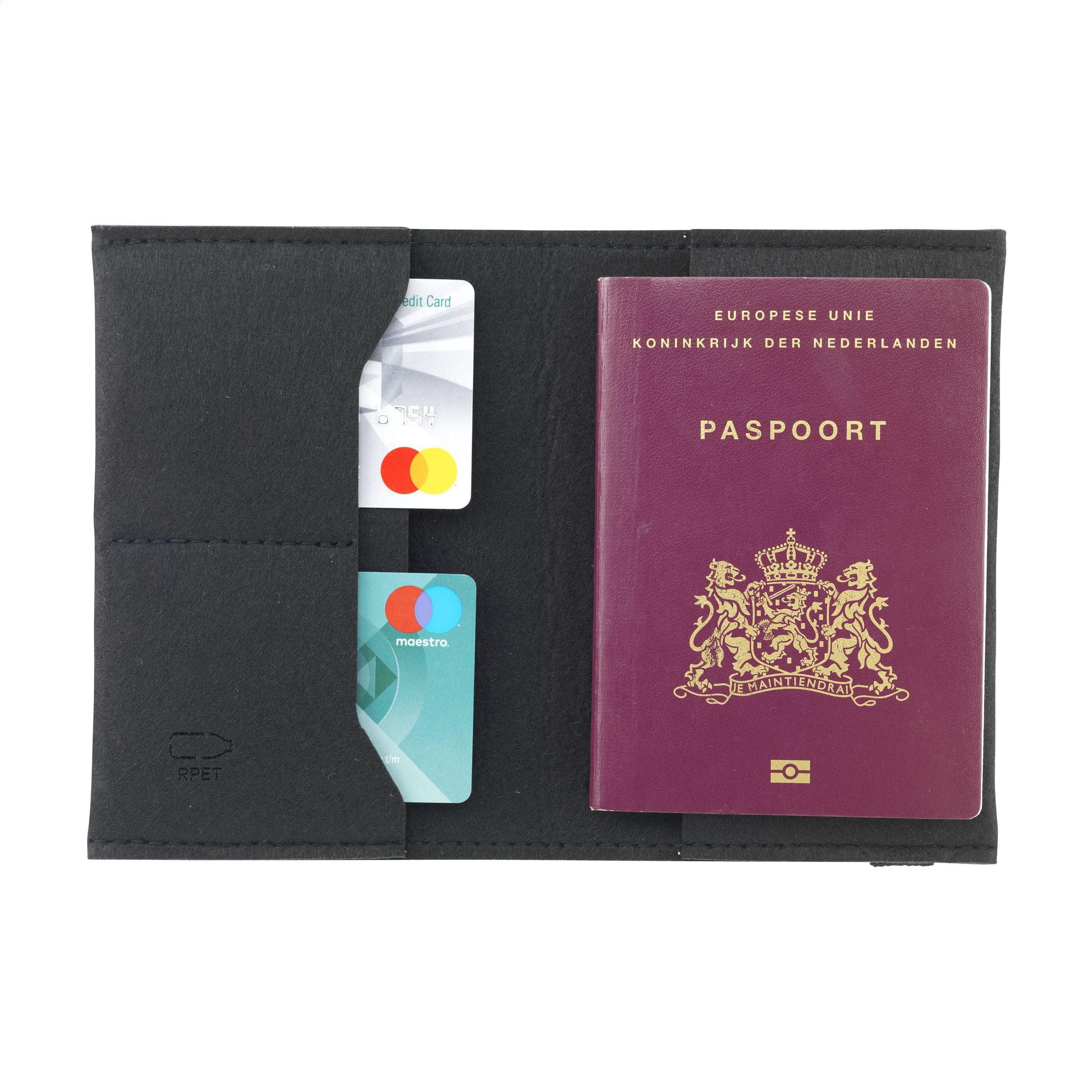 Identify Grs Rpet Felt Passport Holder