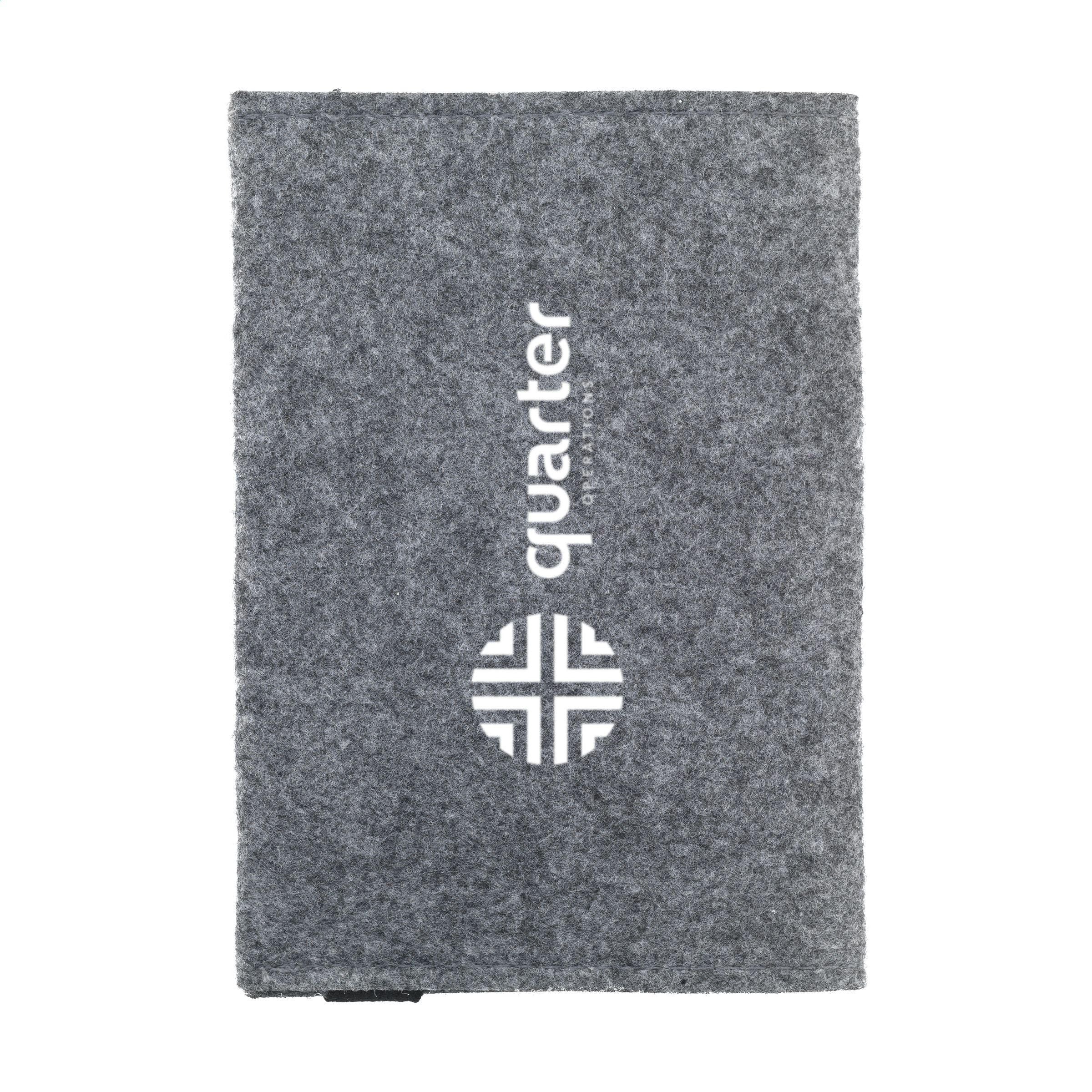 Identify Grs Rpet Felt Passport Holder