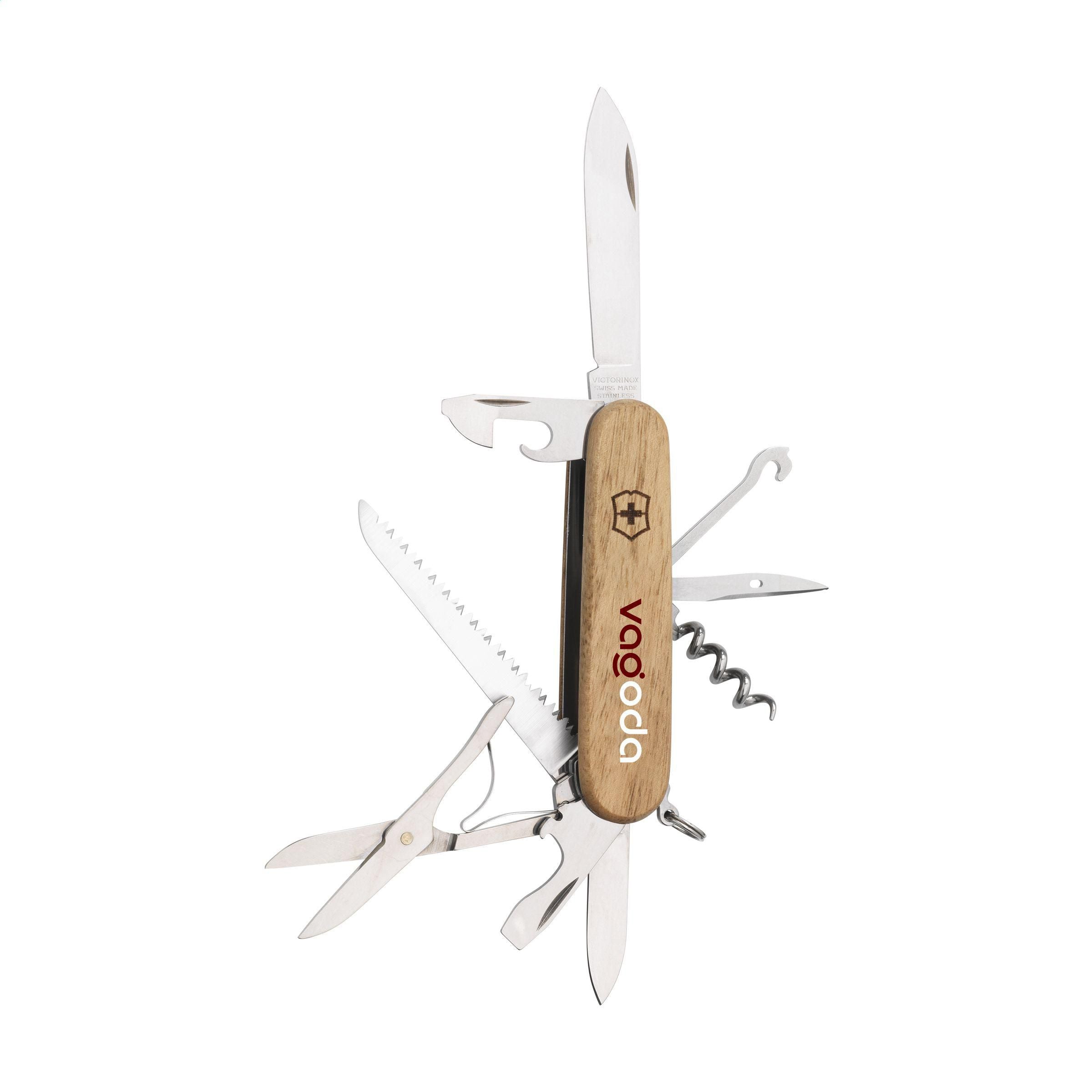 Victorinox Huntsman Wood Pocket Knife