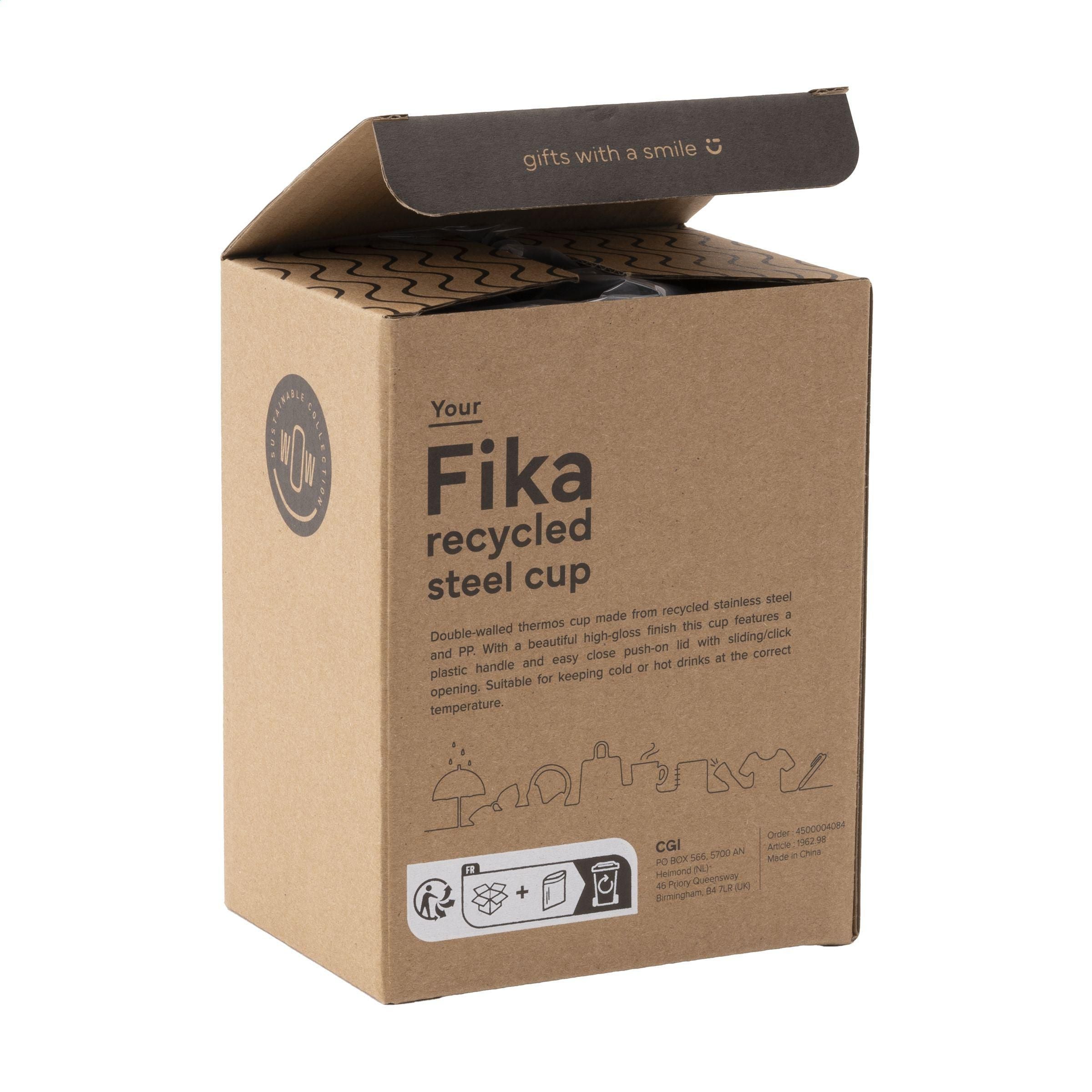 Fika Rcs Recycled Steel Cup 400 Ml Thermo Cup