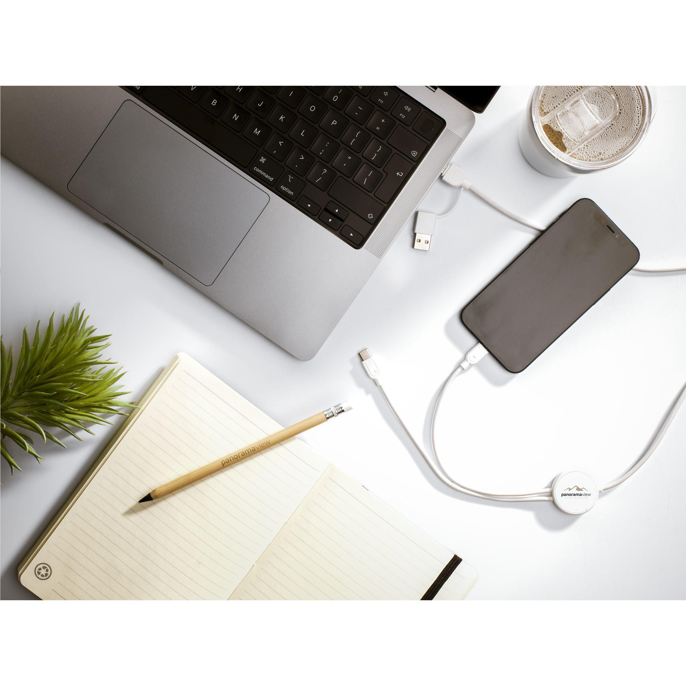 Monti Recycled Leather - Paper Notebook A5
