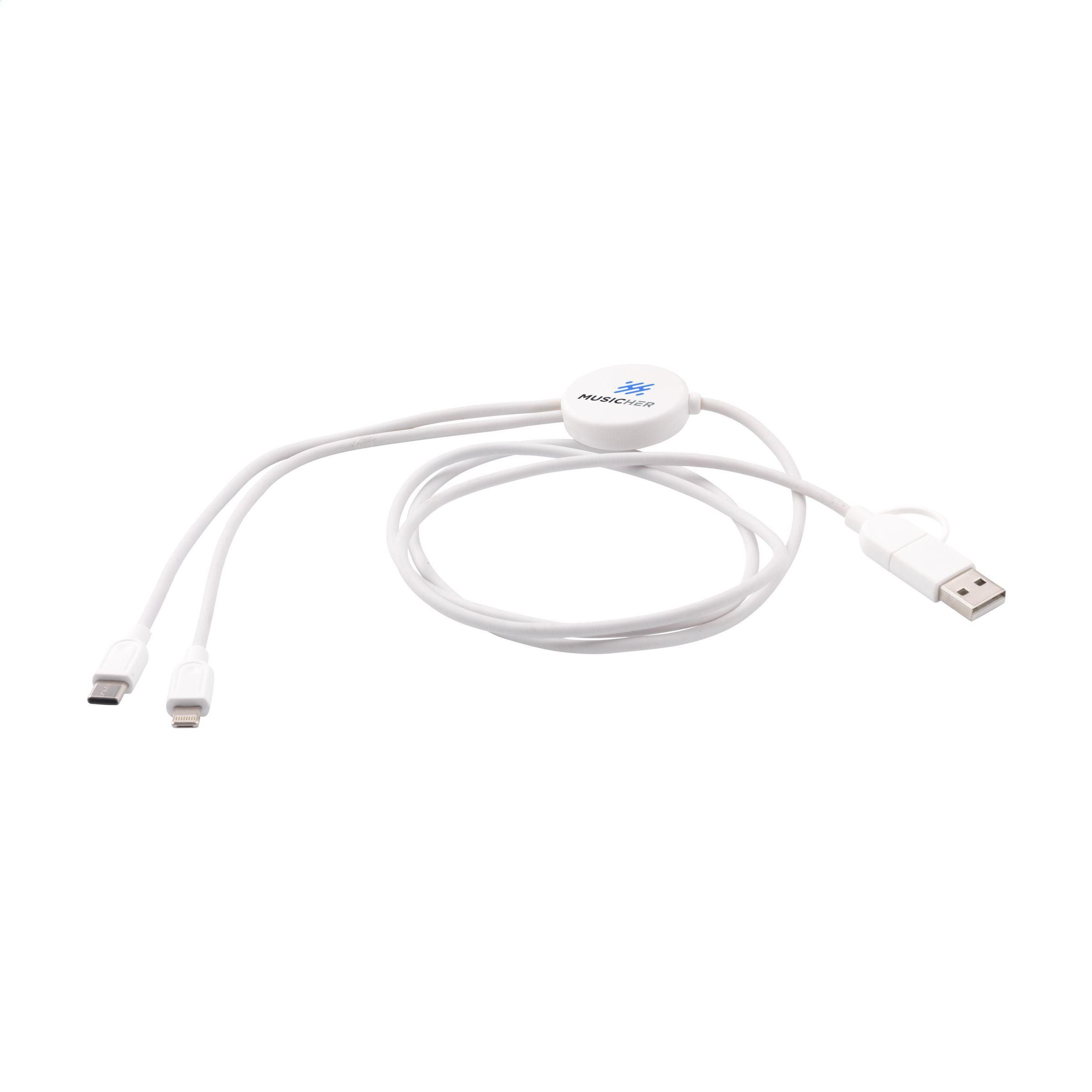 Charging Cable Rcs Recycled Abs-Tpe