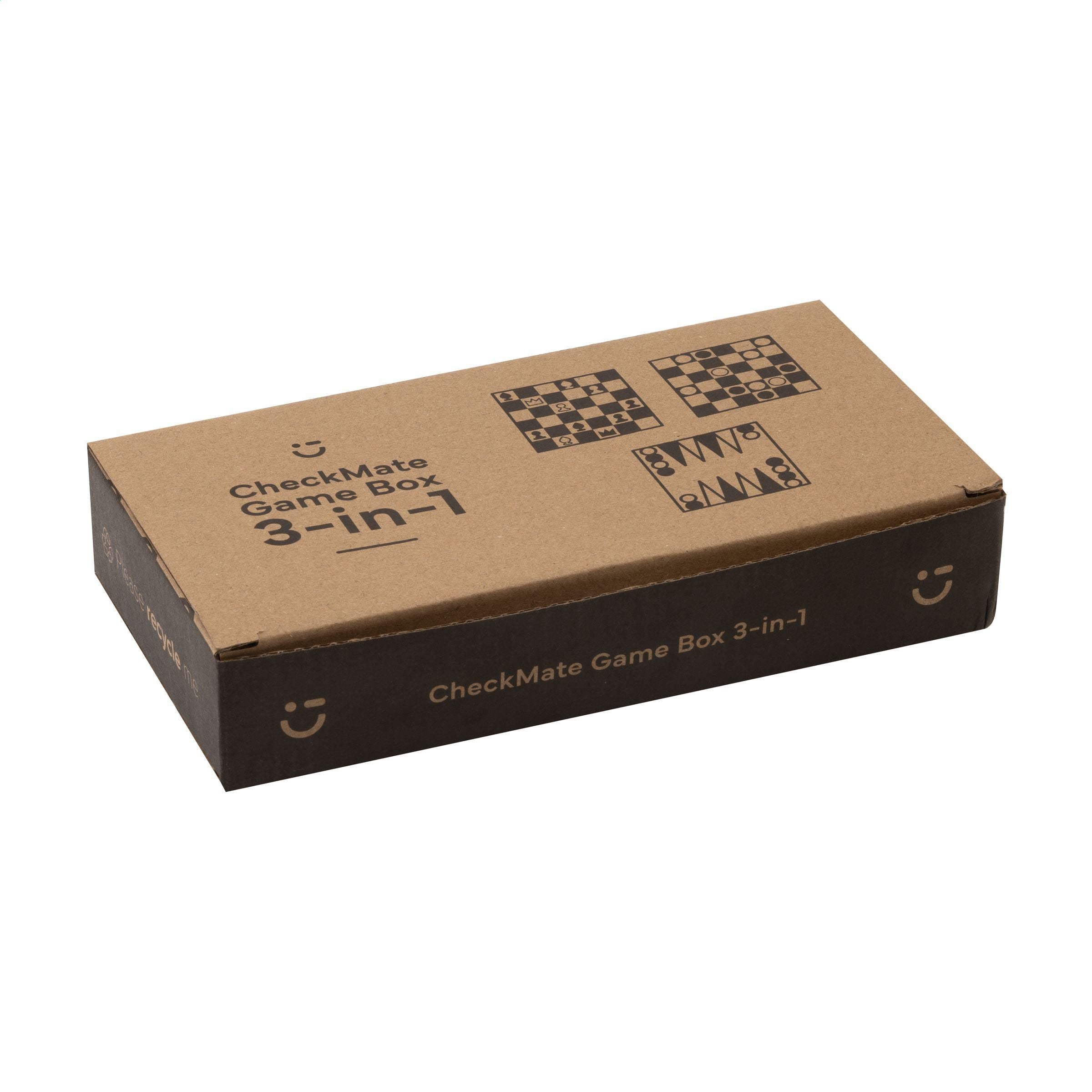 Checkmate Game Box 3-In-1