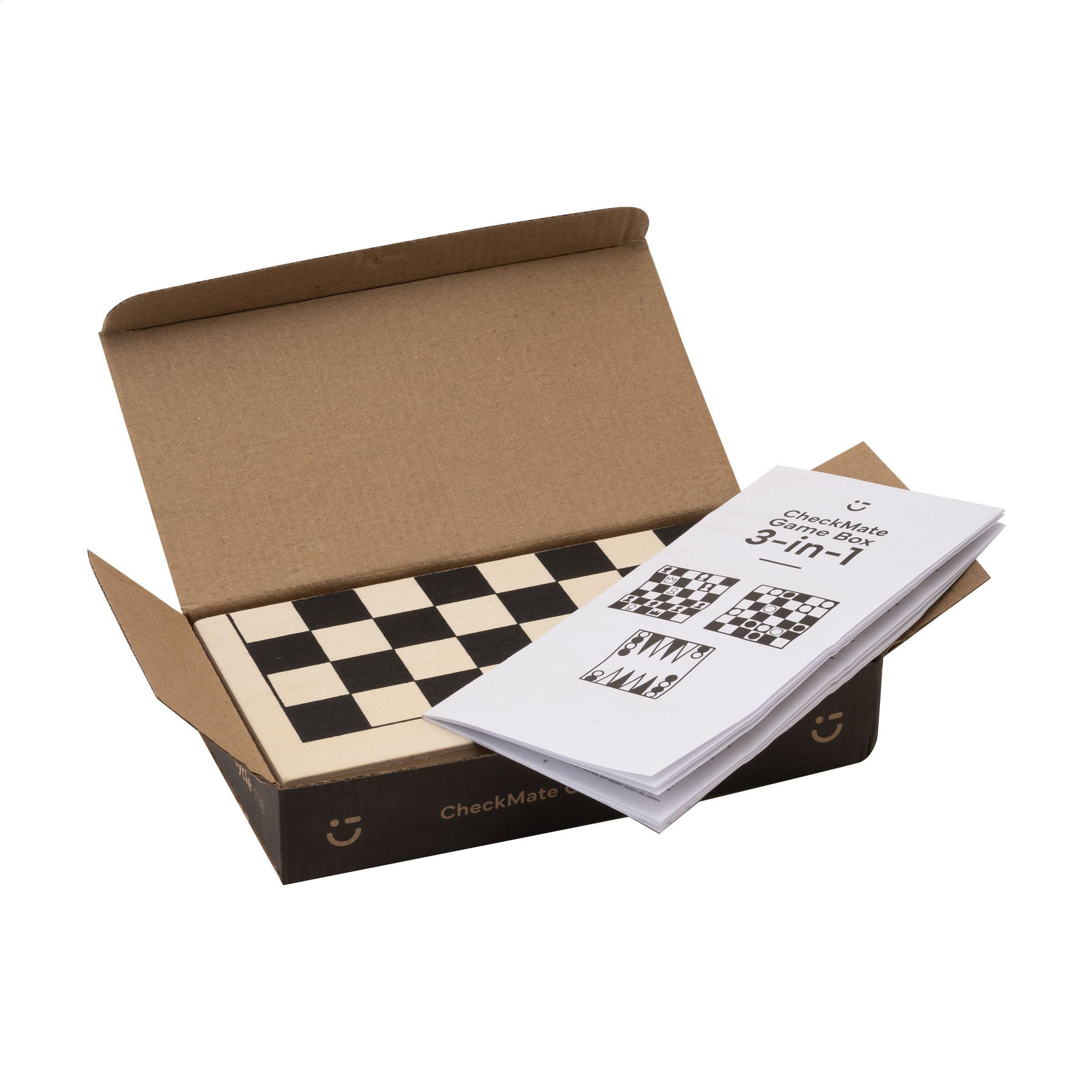Checkmate Game Box 3-In-1