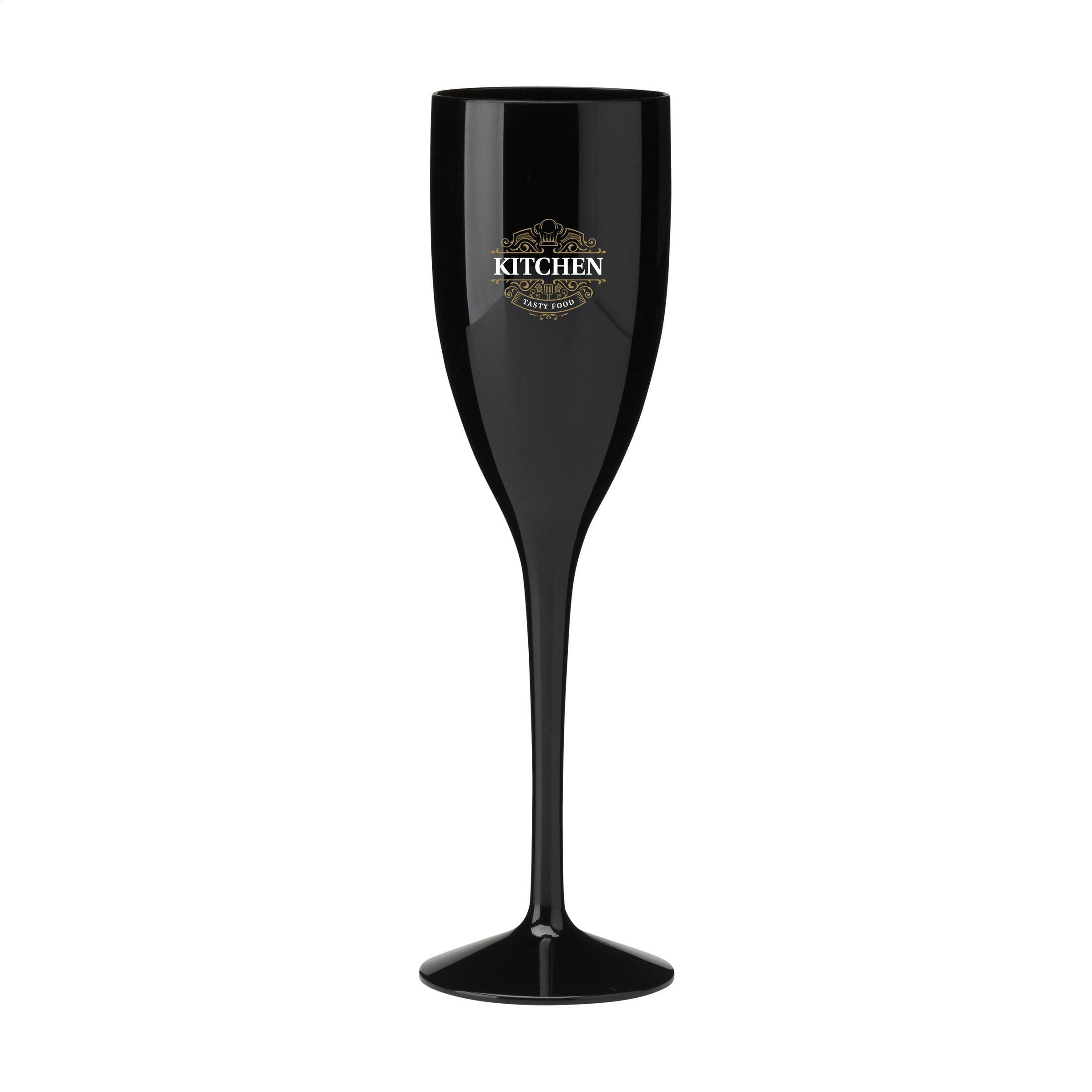 Lunaire Reusable Plastic Champagne Glass 150 Ml