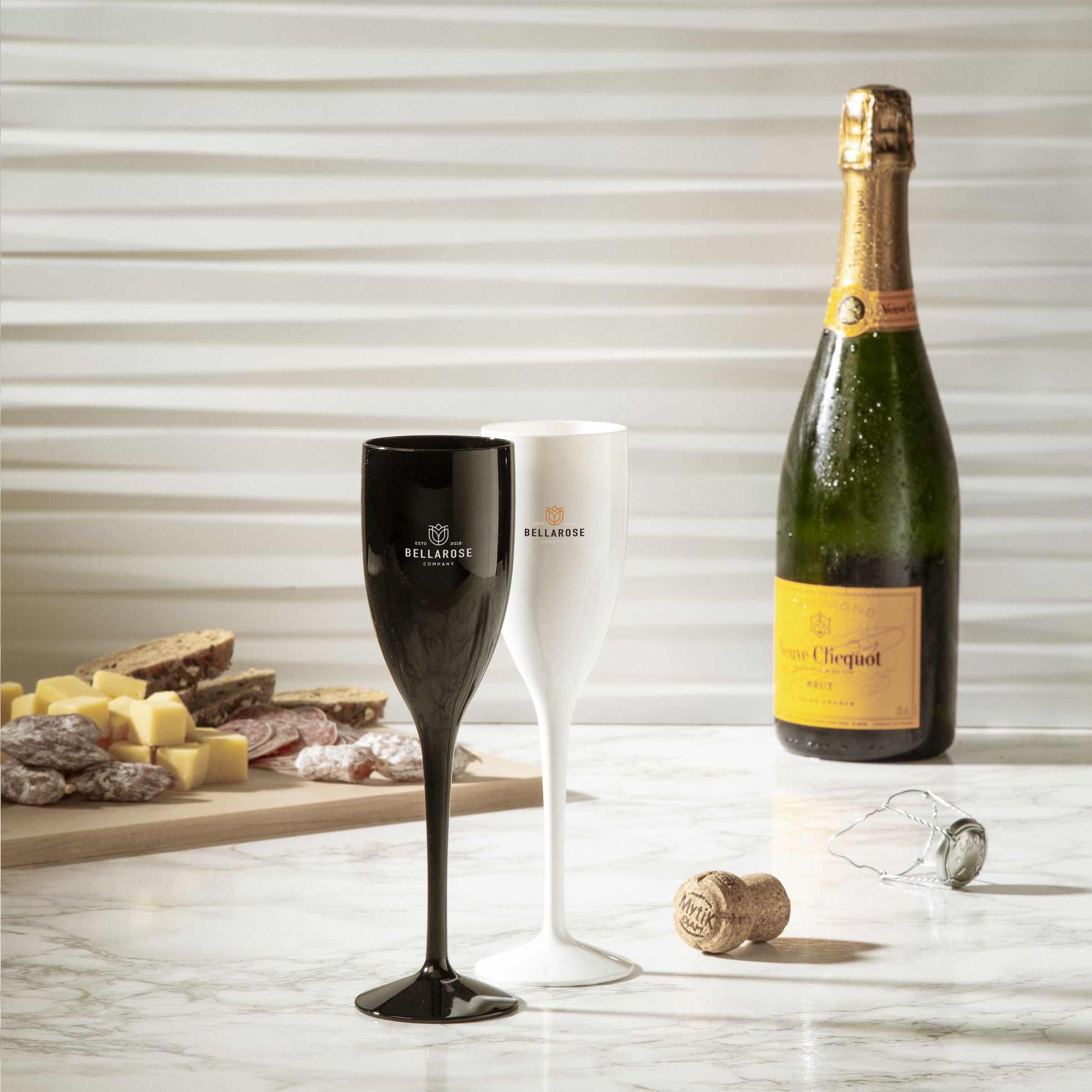 Lunaire Reusable Plastic Champagne Glass 150 Ml