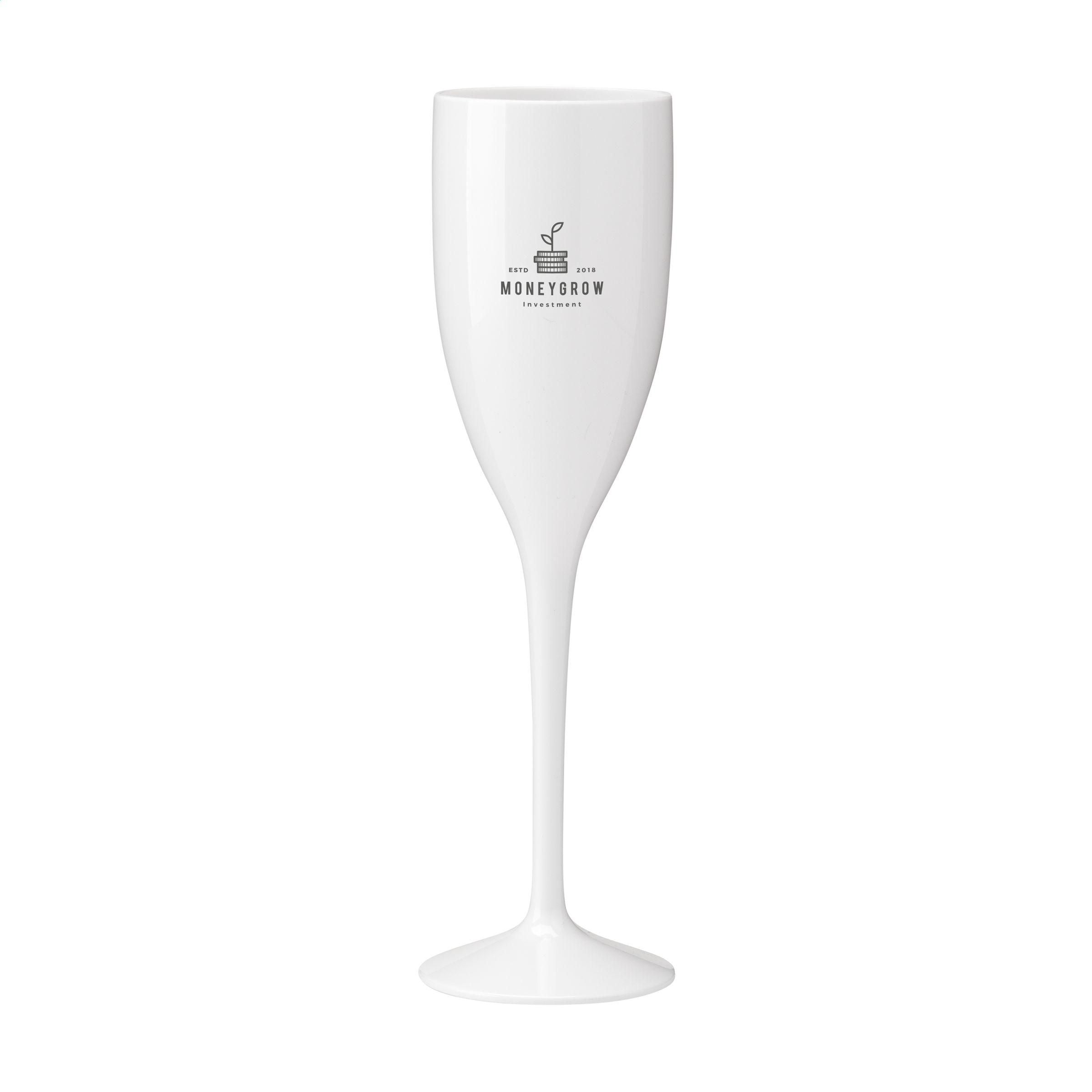 Lunaire Reusable Plastic Champagne Glass 150 Ml
