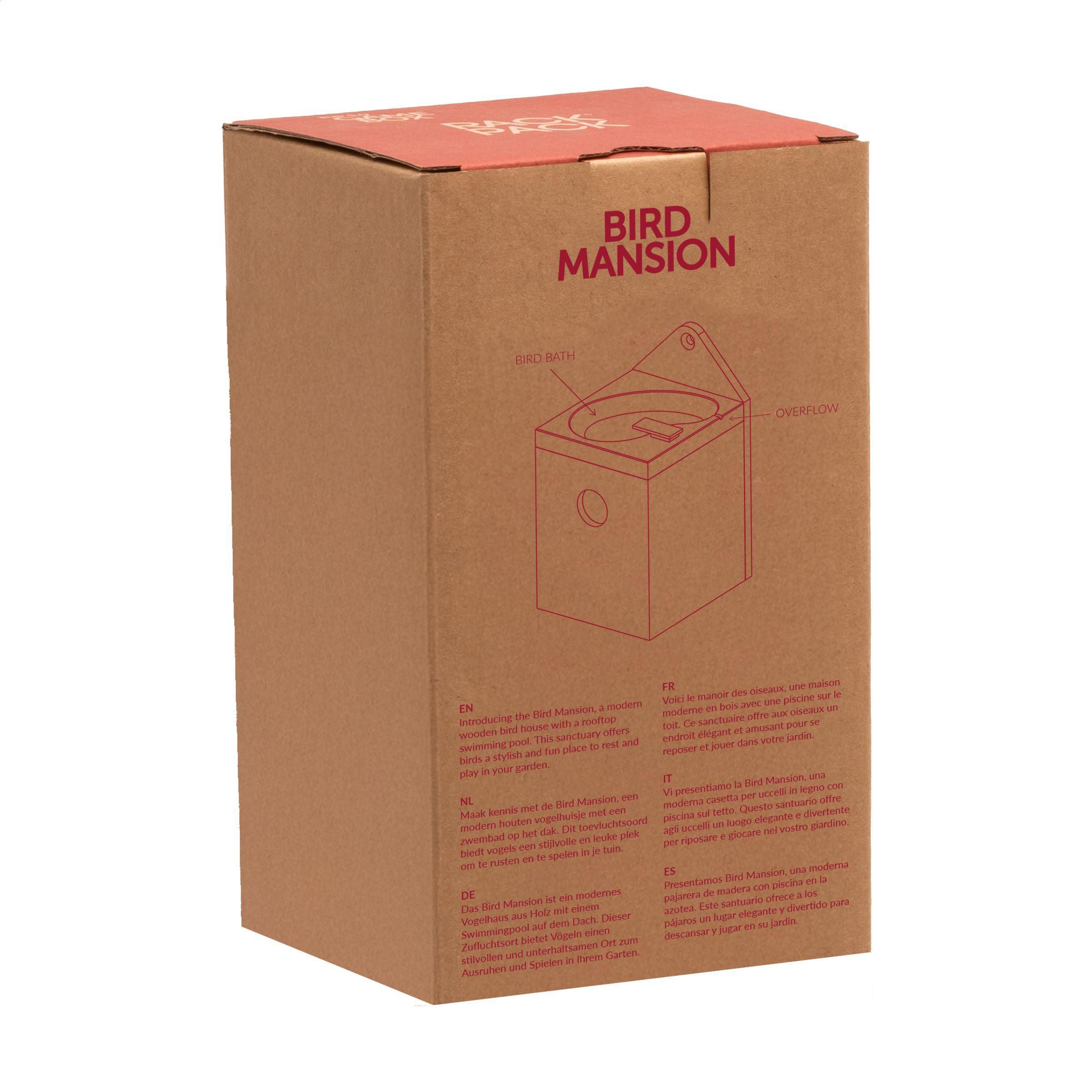Rackpack Bird Mansion Birdhouse