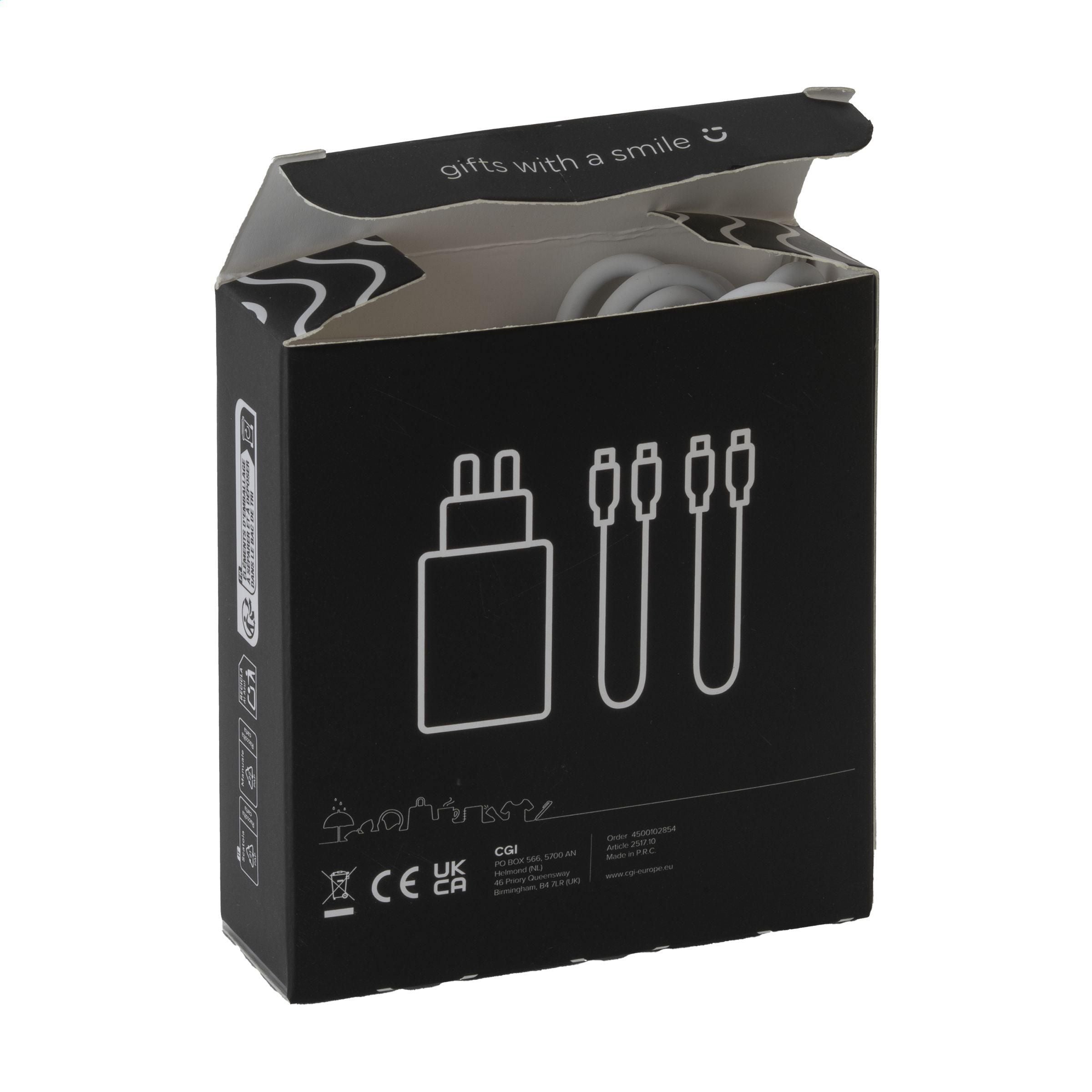 2-In-1 Rcs Cable Charging Set