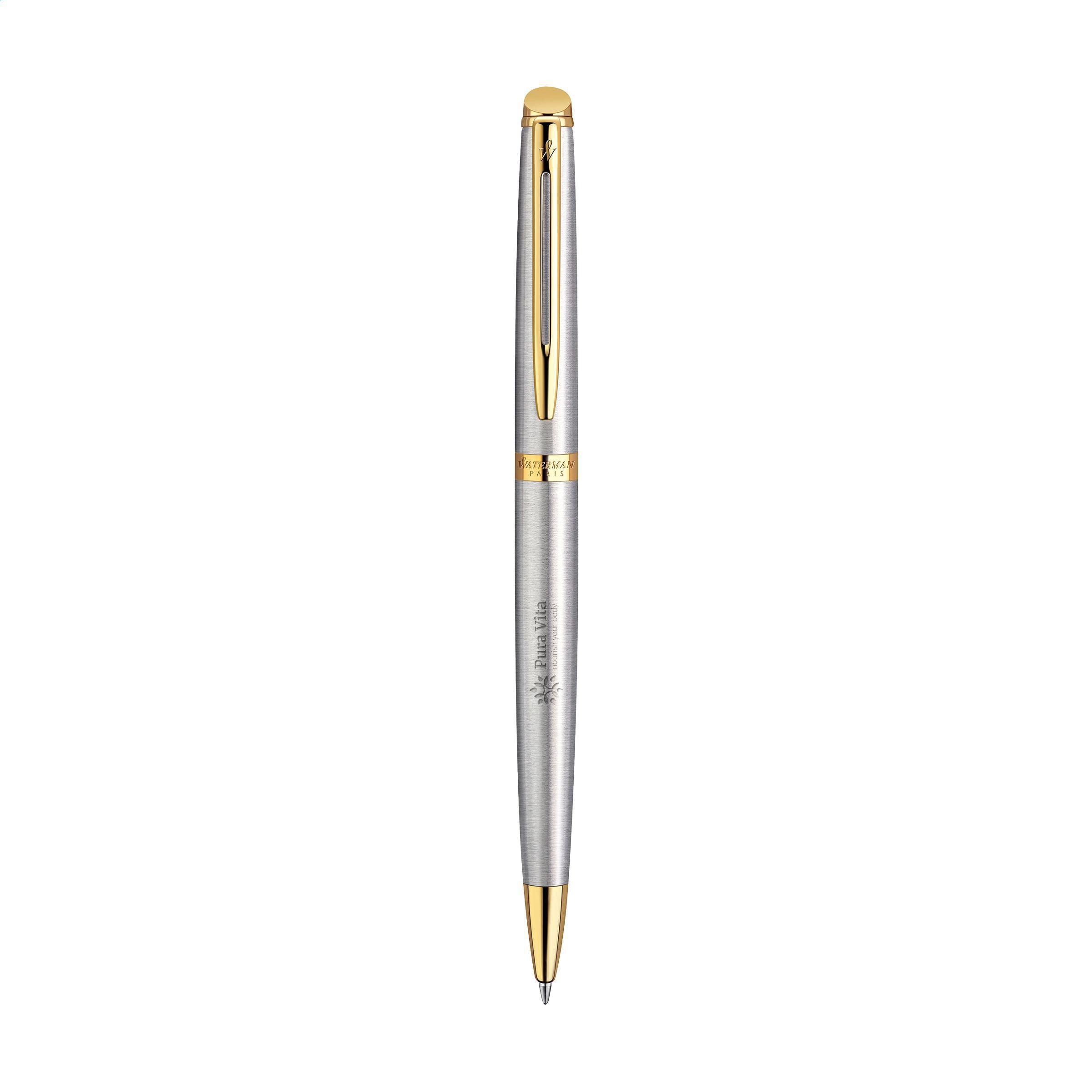 Waterman Hémisphère Ballpoint Silver - Blue Ink