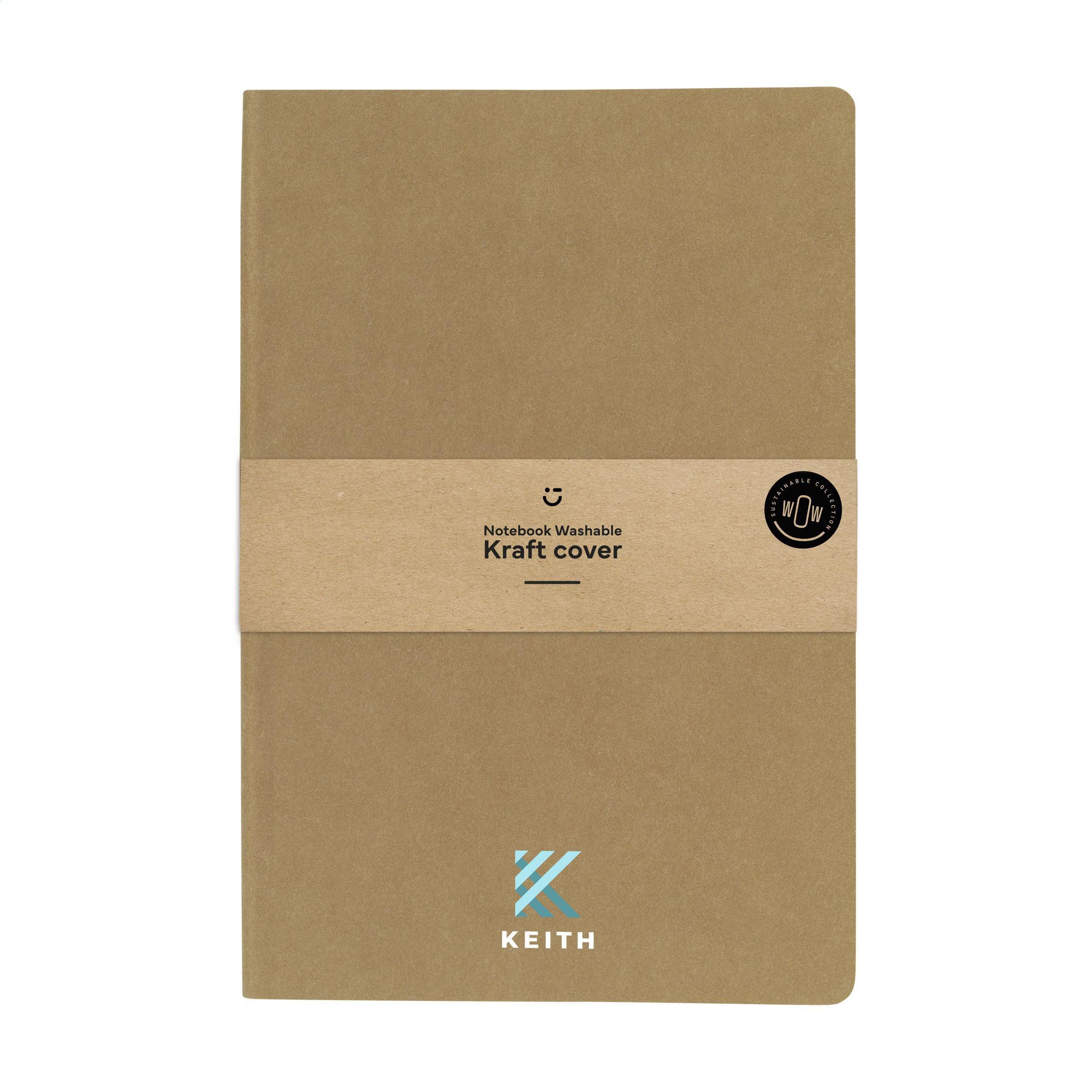 Paper Notebook Grs Washable Kraft Cover A5