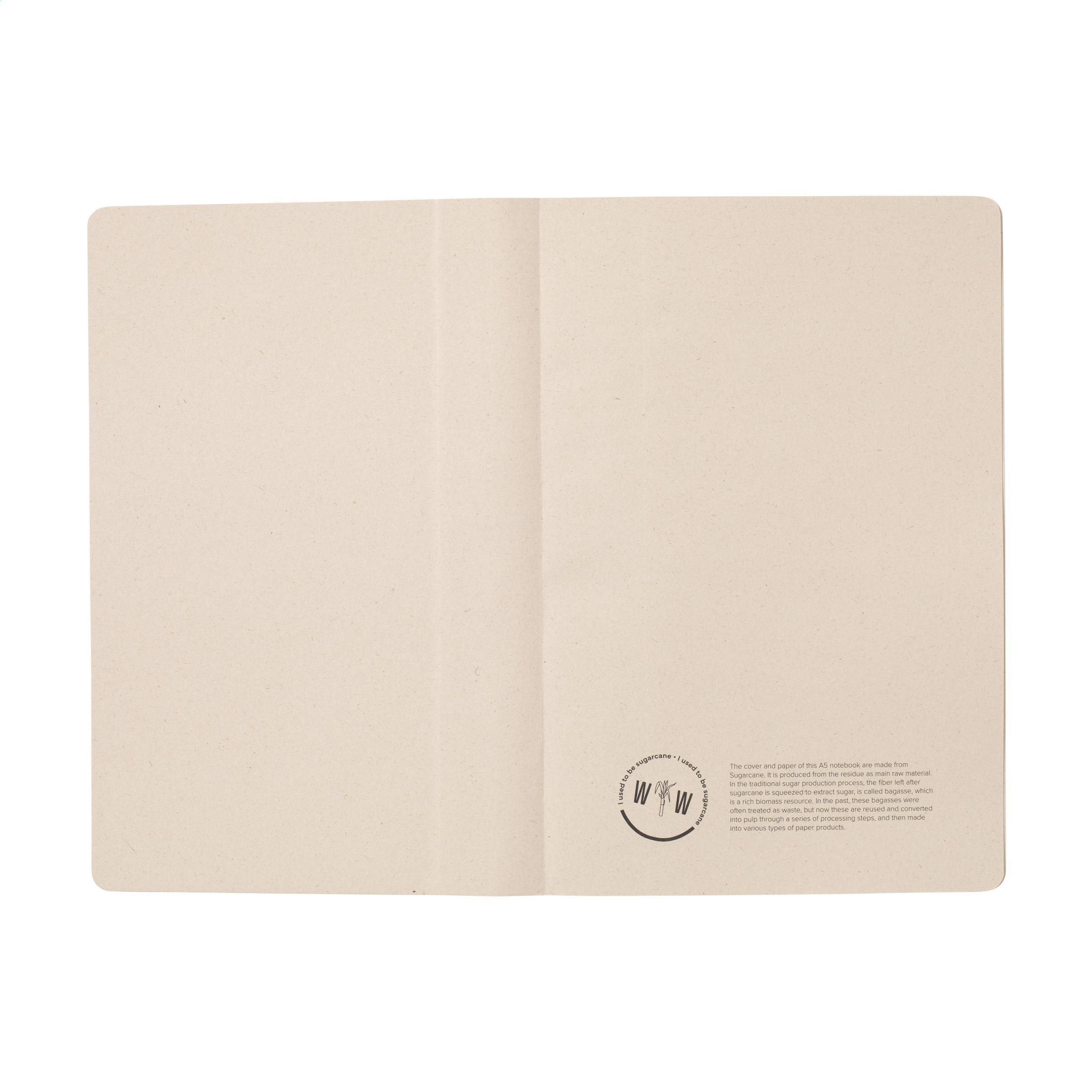Sugarcane Paper Notebook A5