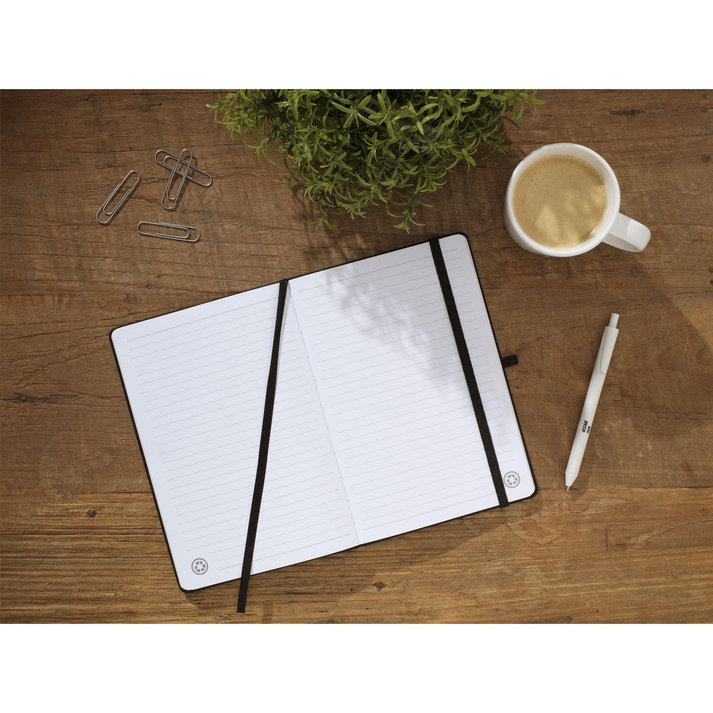 Recycled Grs Pu Paper Notebook A5