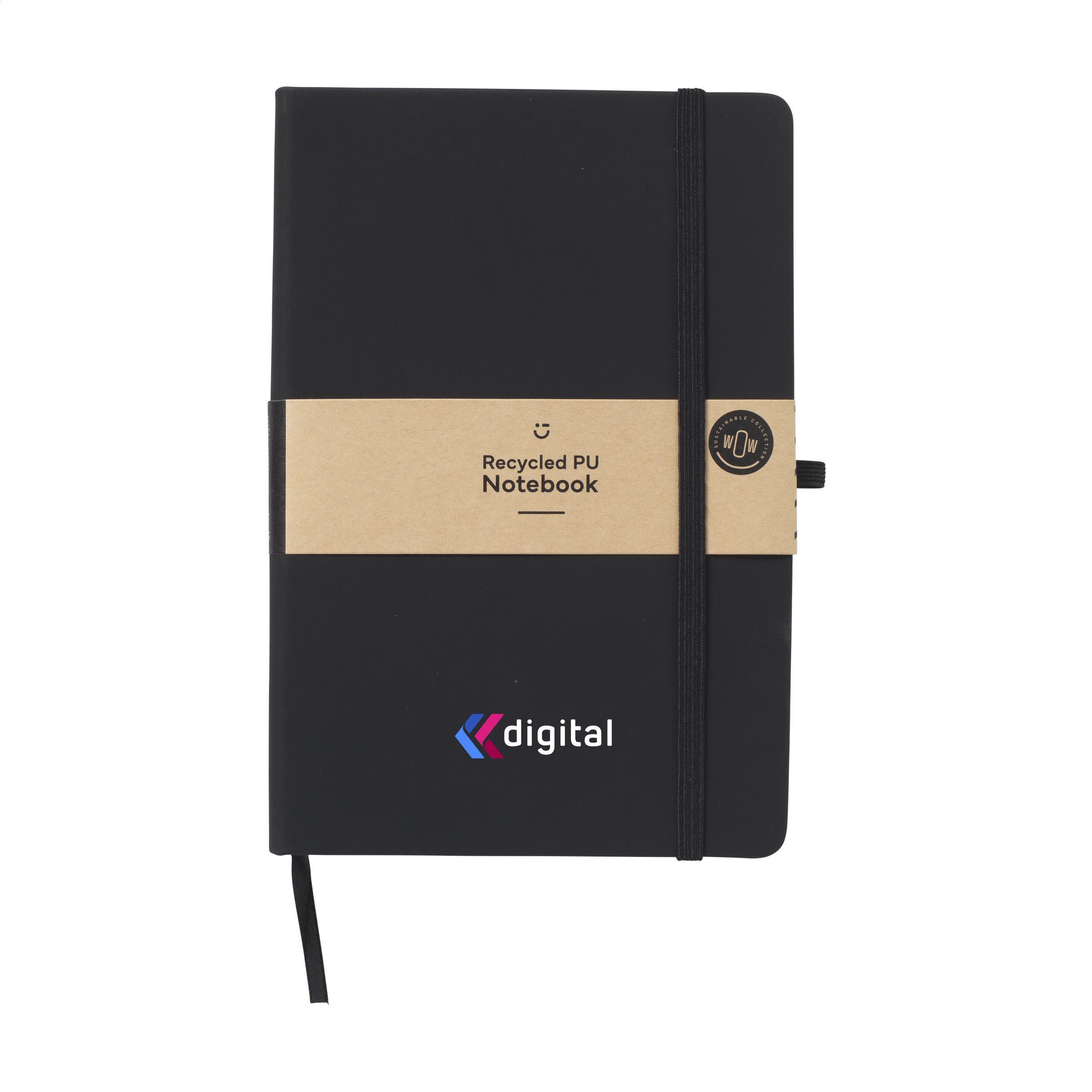 Recycled Grs Pu Paper Notebook A5