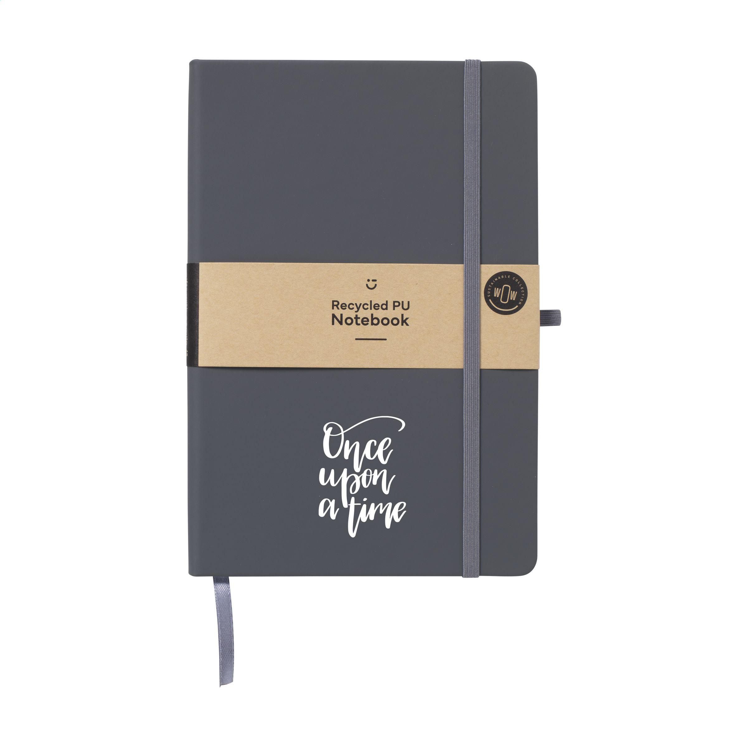 Recycled Grs Pu Paper Notebook A5