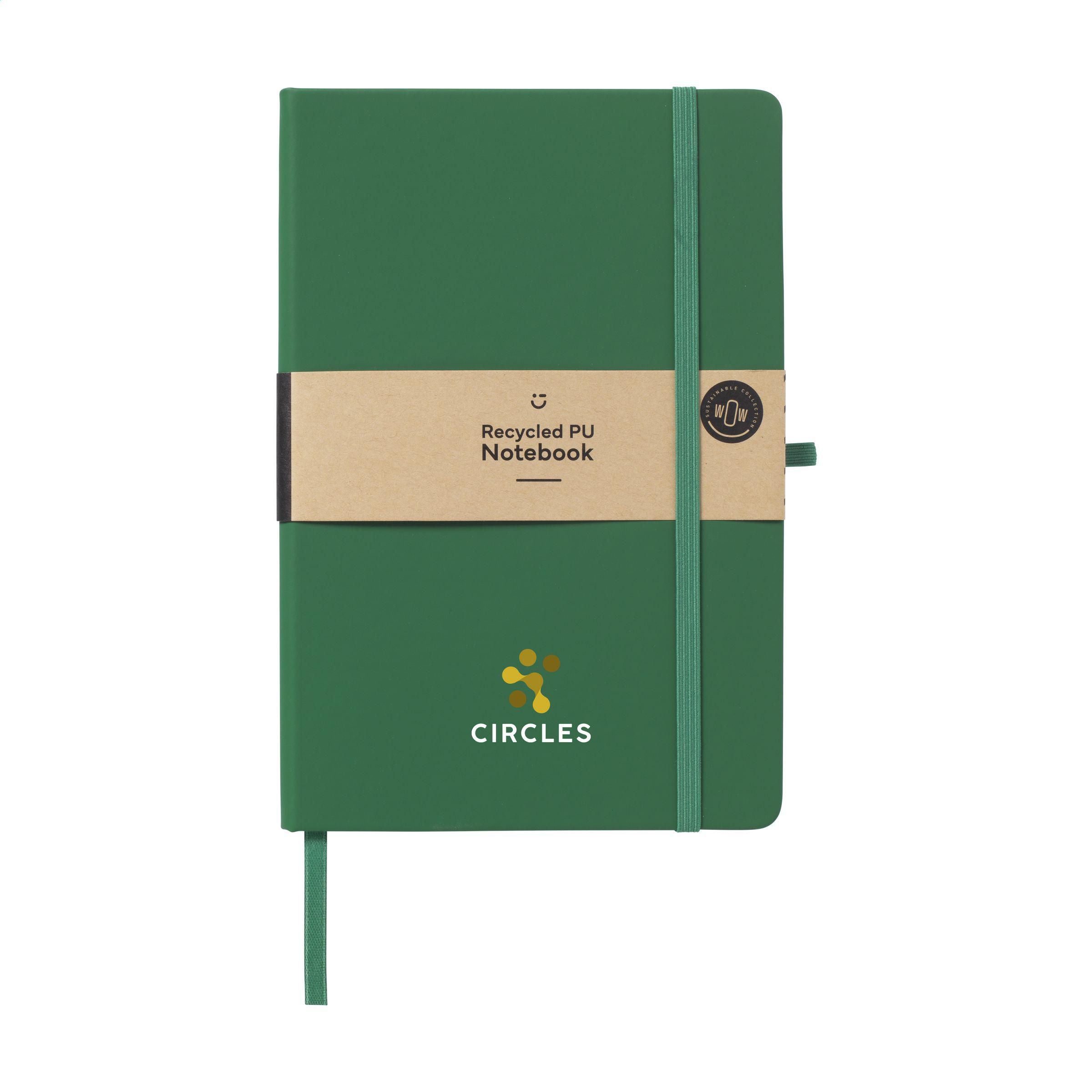 Recycled Grs Pu Paper Notebook A5