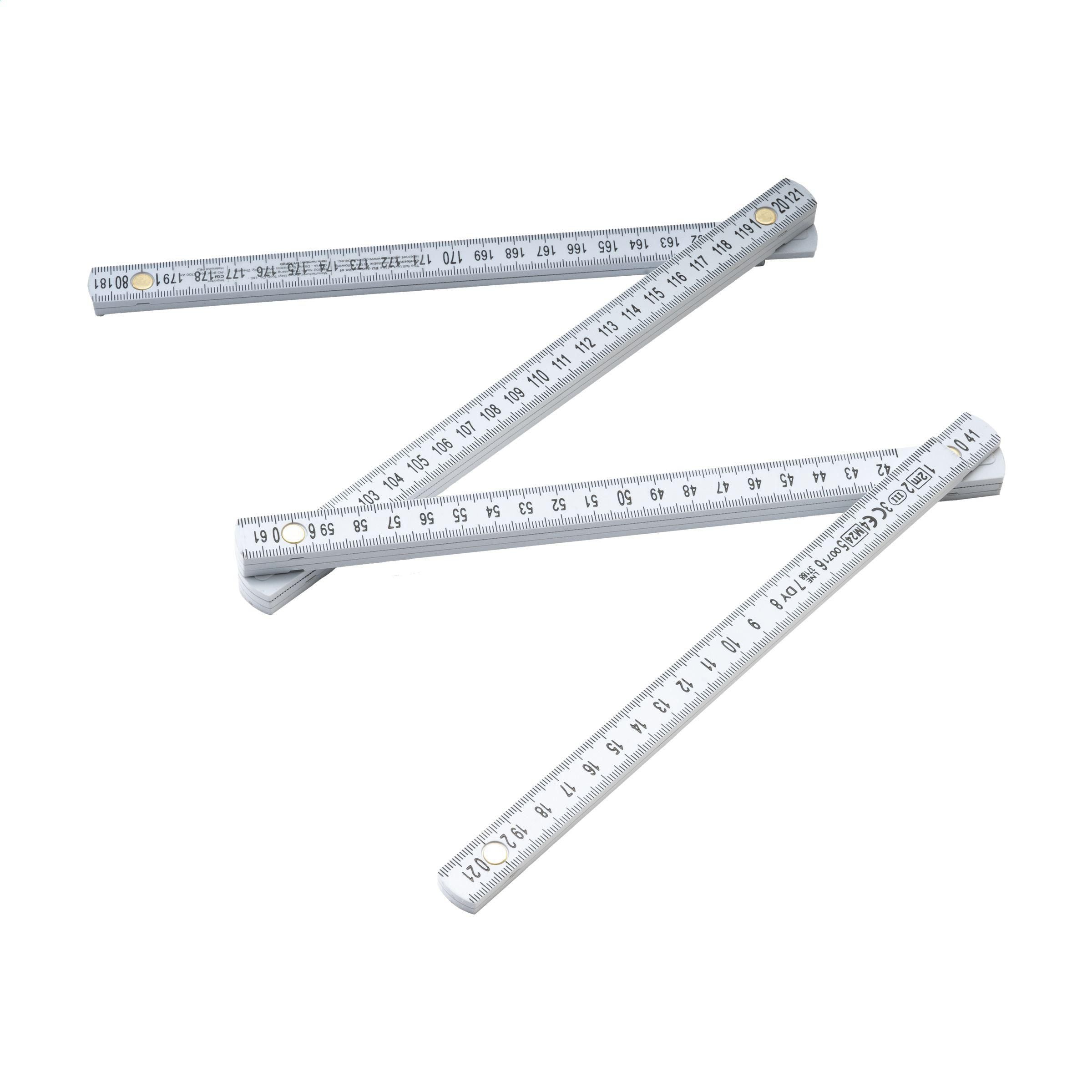 Metric Folding Ruler