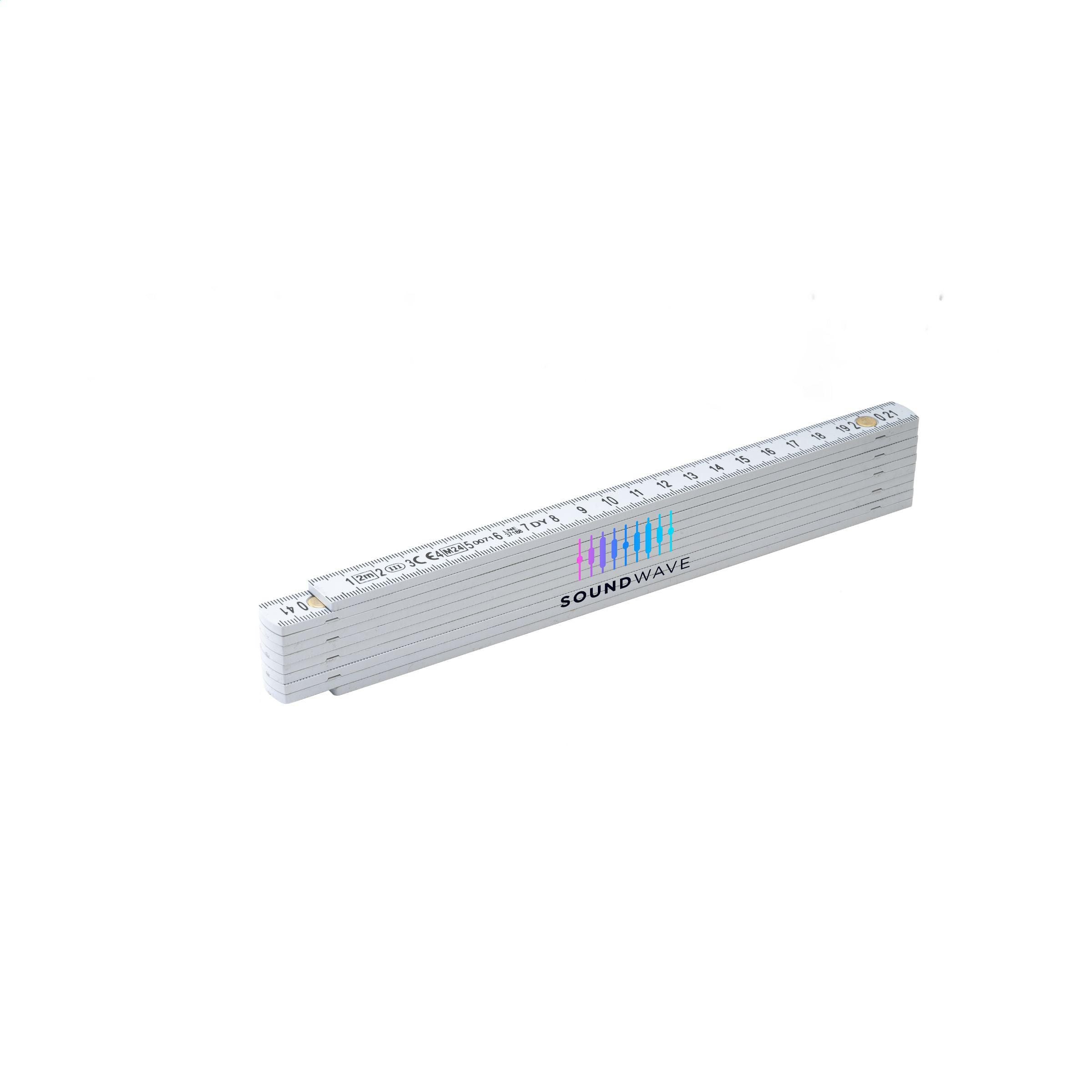 Metric Folding Ruler