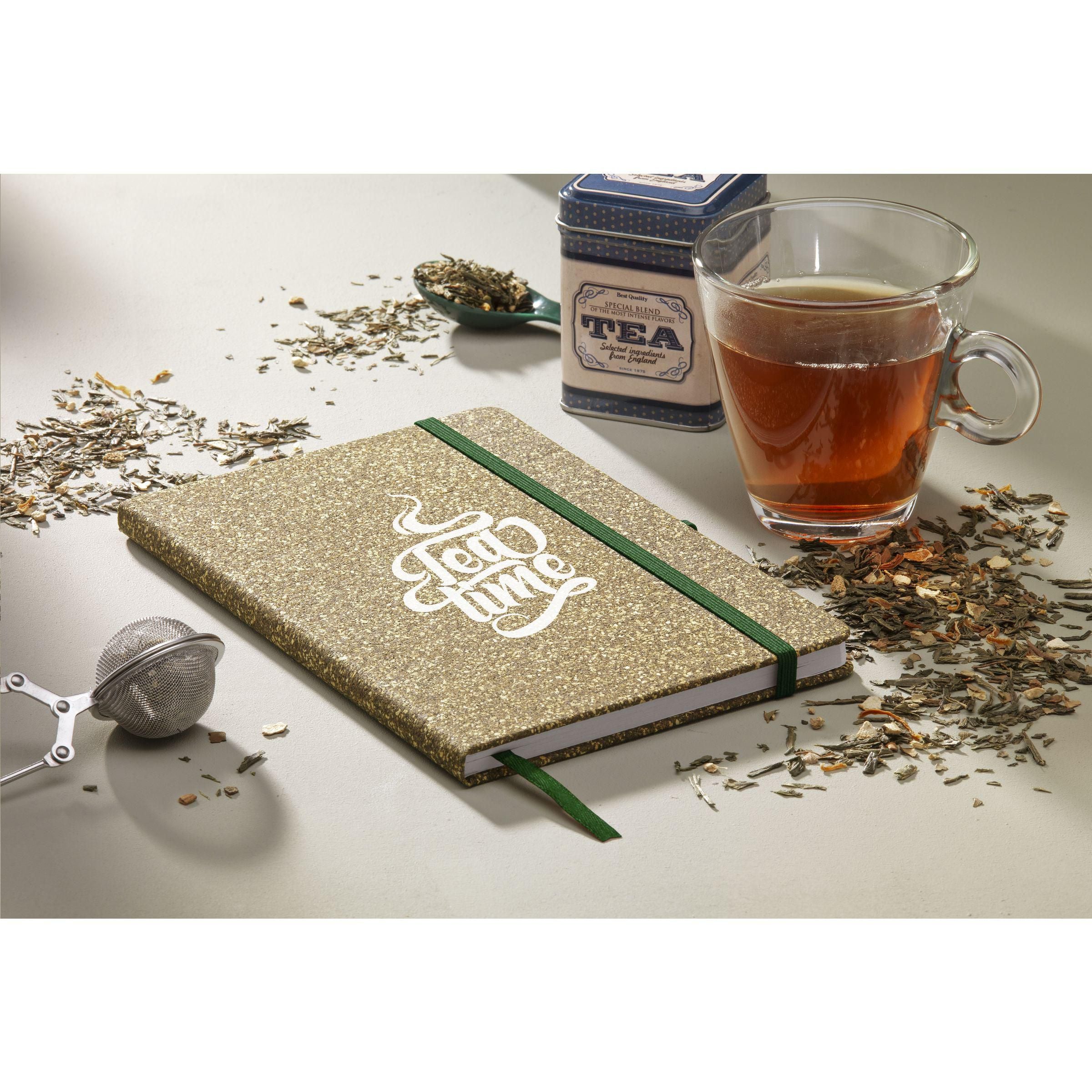 Teaground Cork Paper Notebook A5