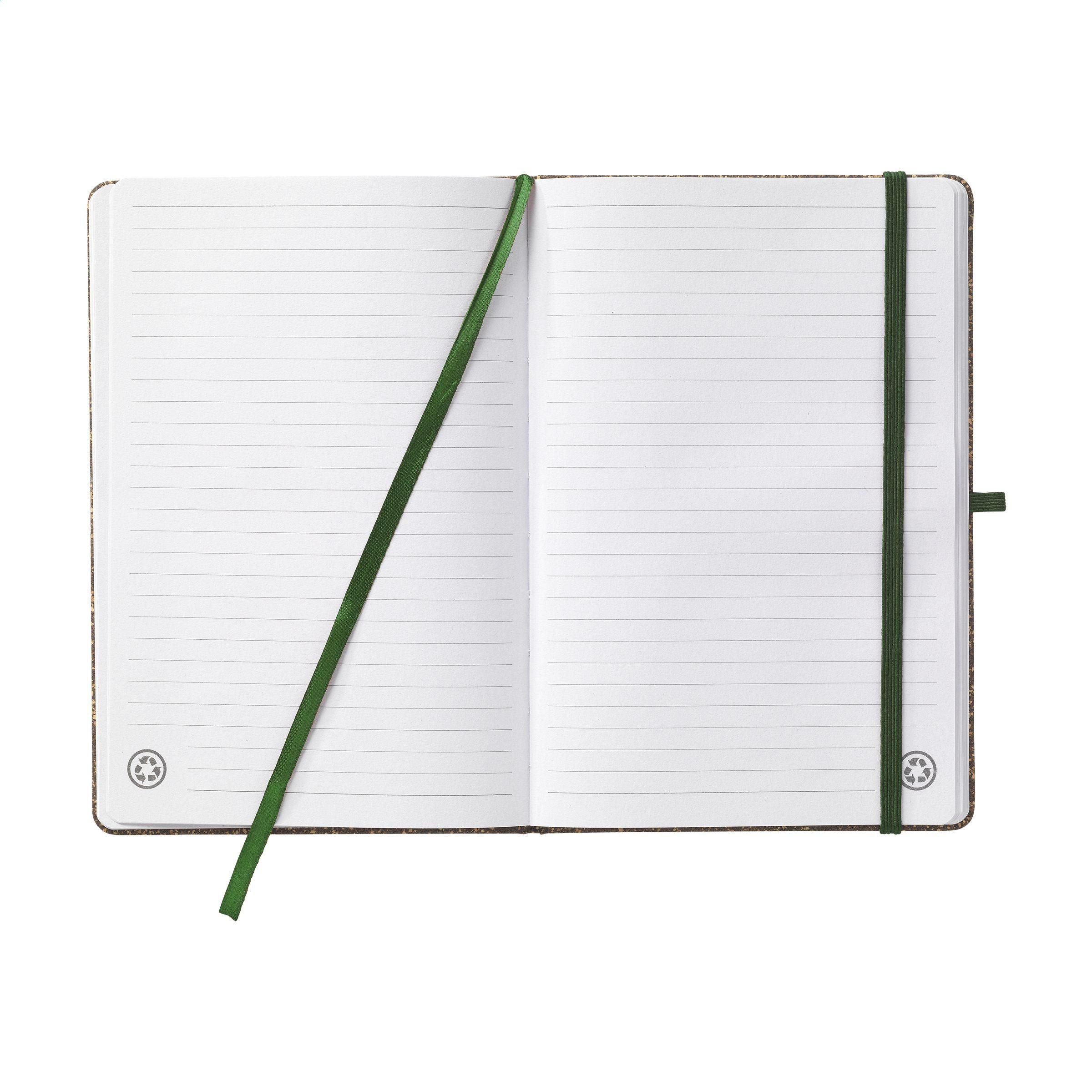 Teaground Cork Paper Notebook A5