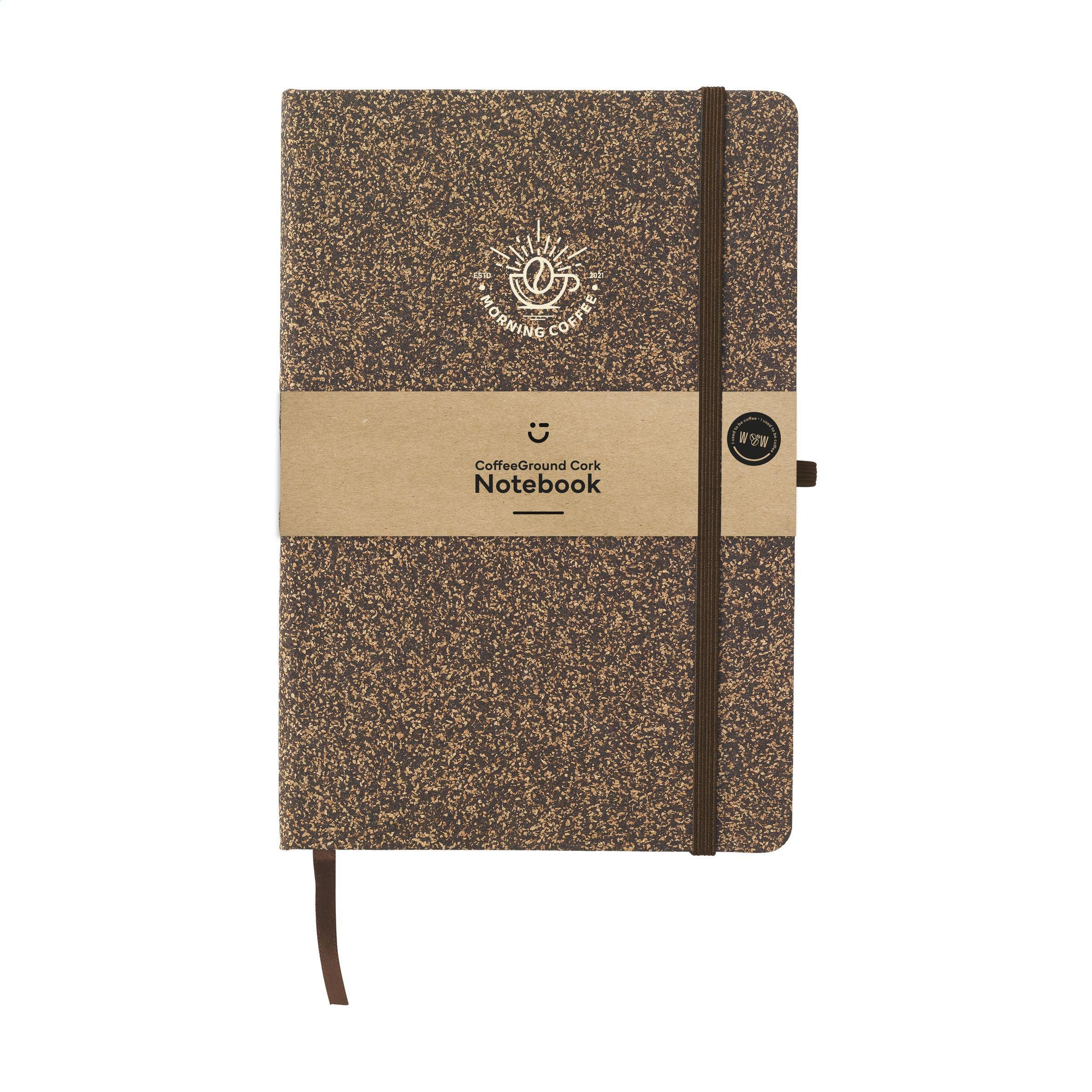 Coffeeground Cork Paper Notebook A5