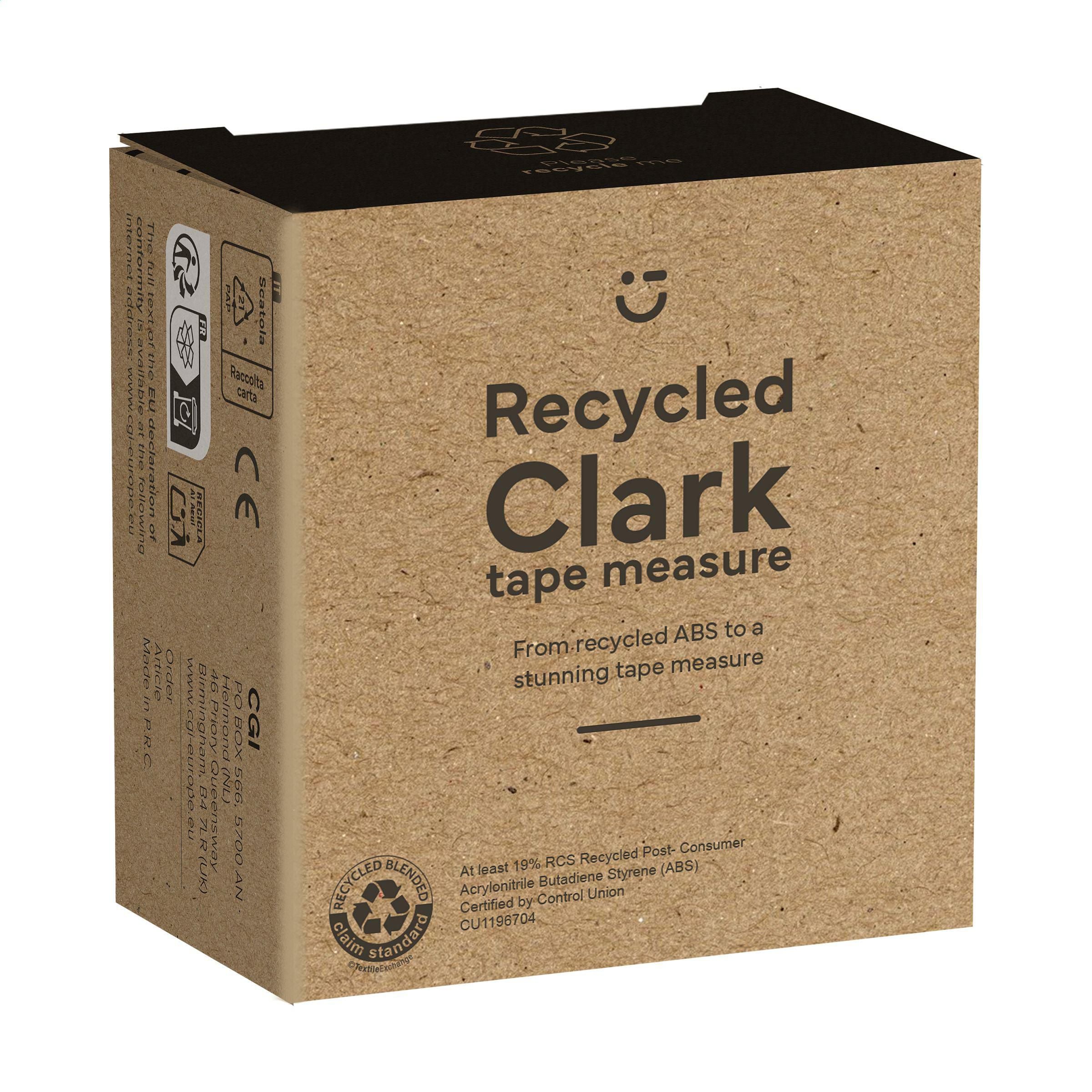 Clark Rcs Recycled 3 Meter Tape Measure