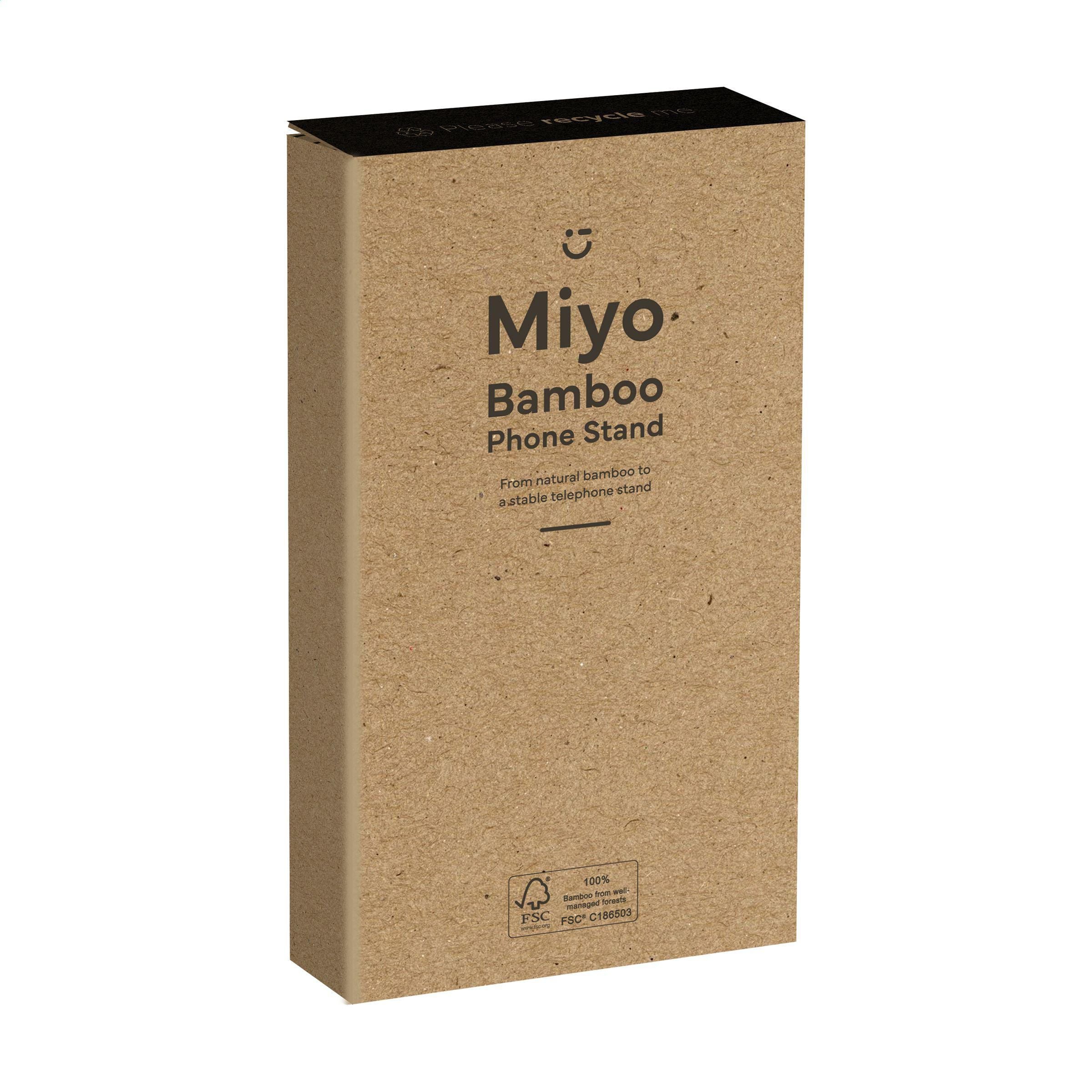 Miyo Bamboo Phone Stand
