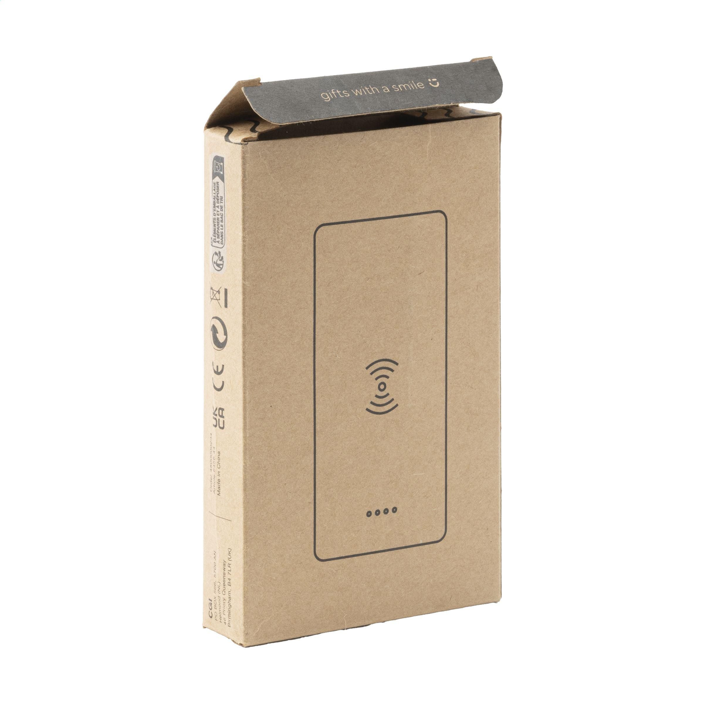 Bamboo 8000 Wireless Powerbank Wireless Charger
