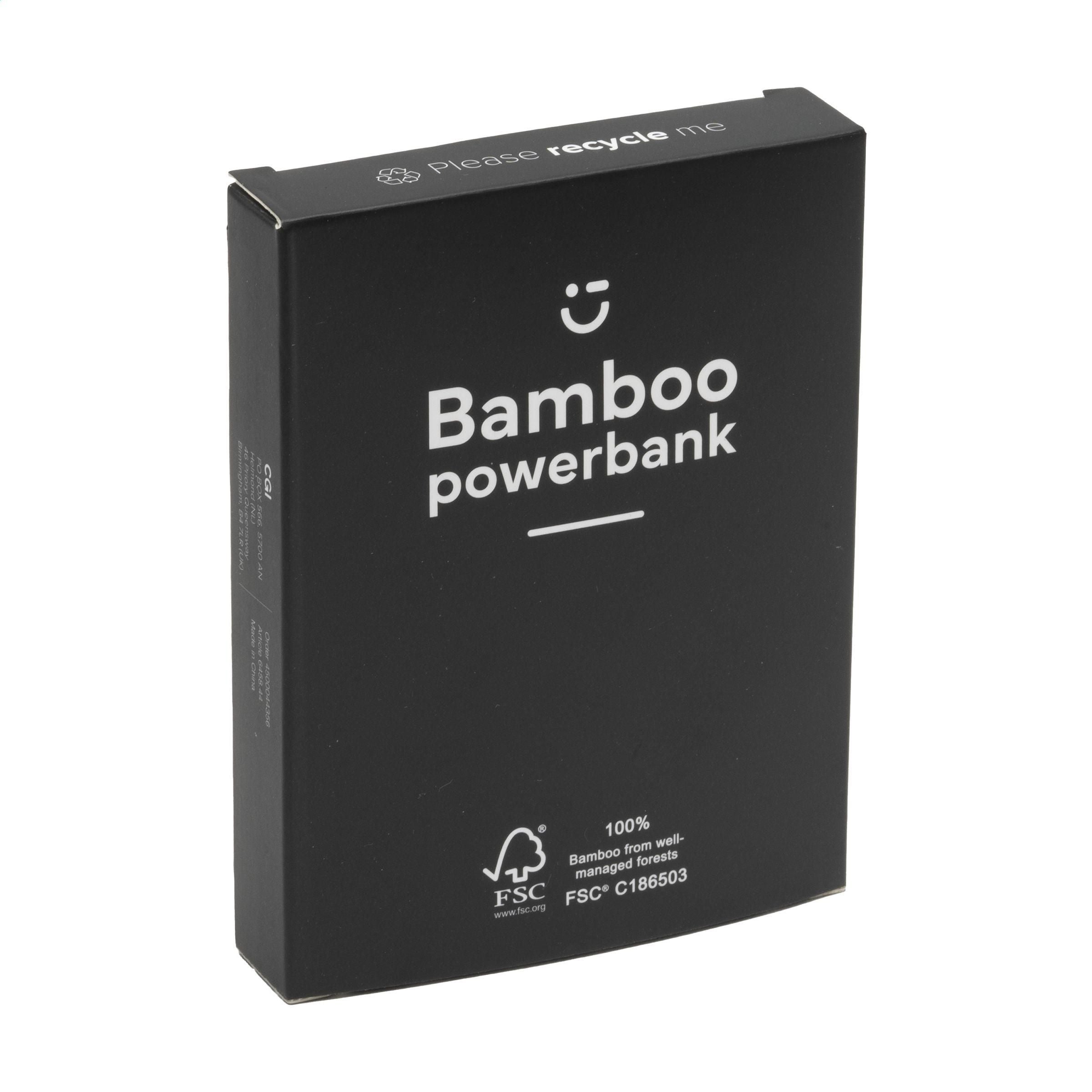 Bamboo 4000 Powerbank External Charger