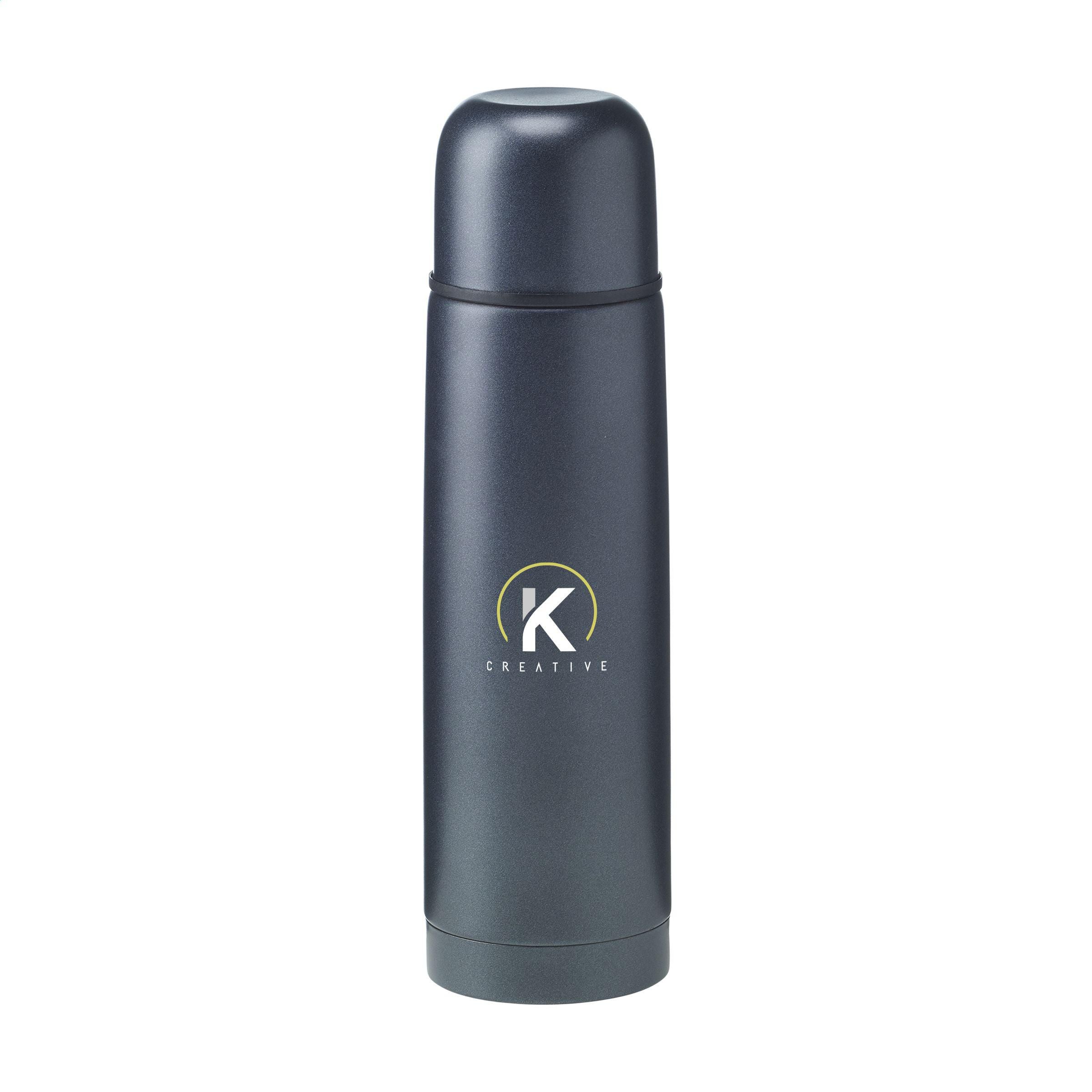 Frosted Bottle Rcs Recycled Steel 500 Ml Thermo Bottle