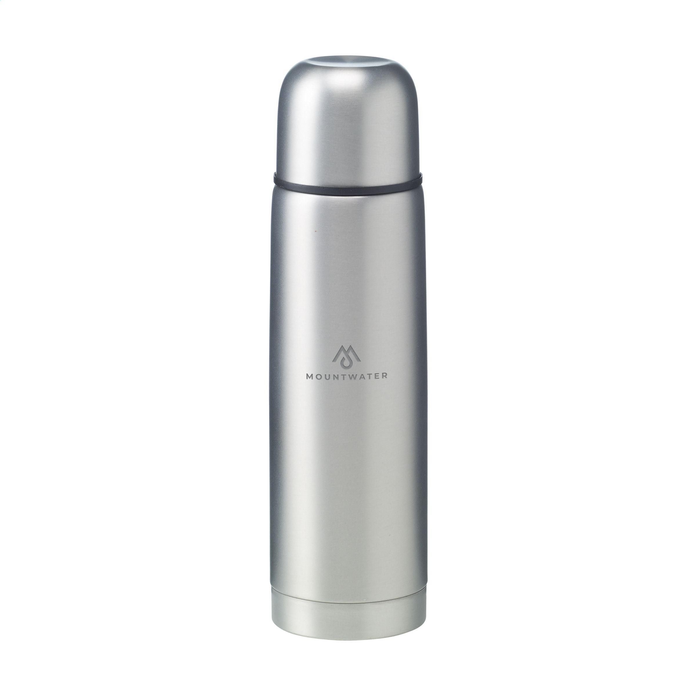 Frosted Bottle Rcs Recycled Steel 500 Ml Thermo Bottle