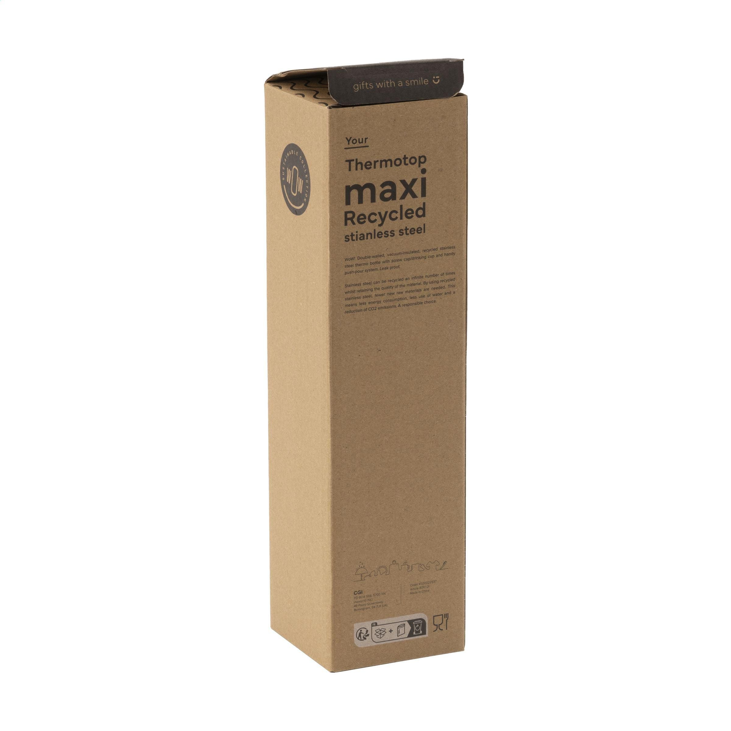 Thermotop Maxi Rcs Recycled Steel 1 L Thermobottle