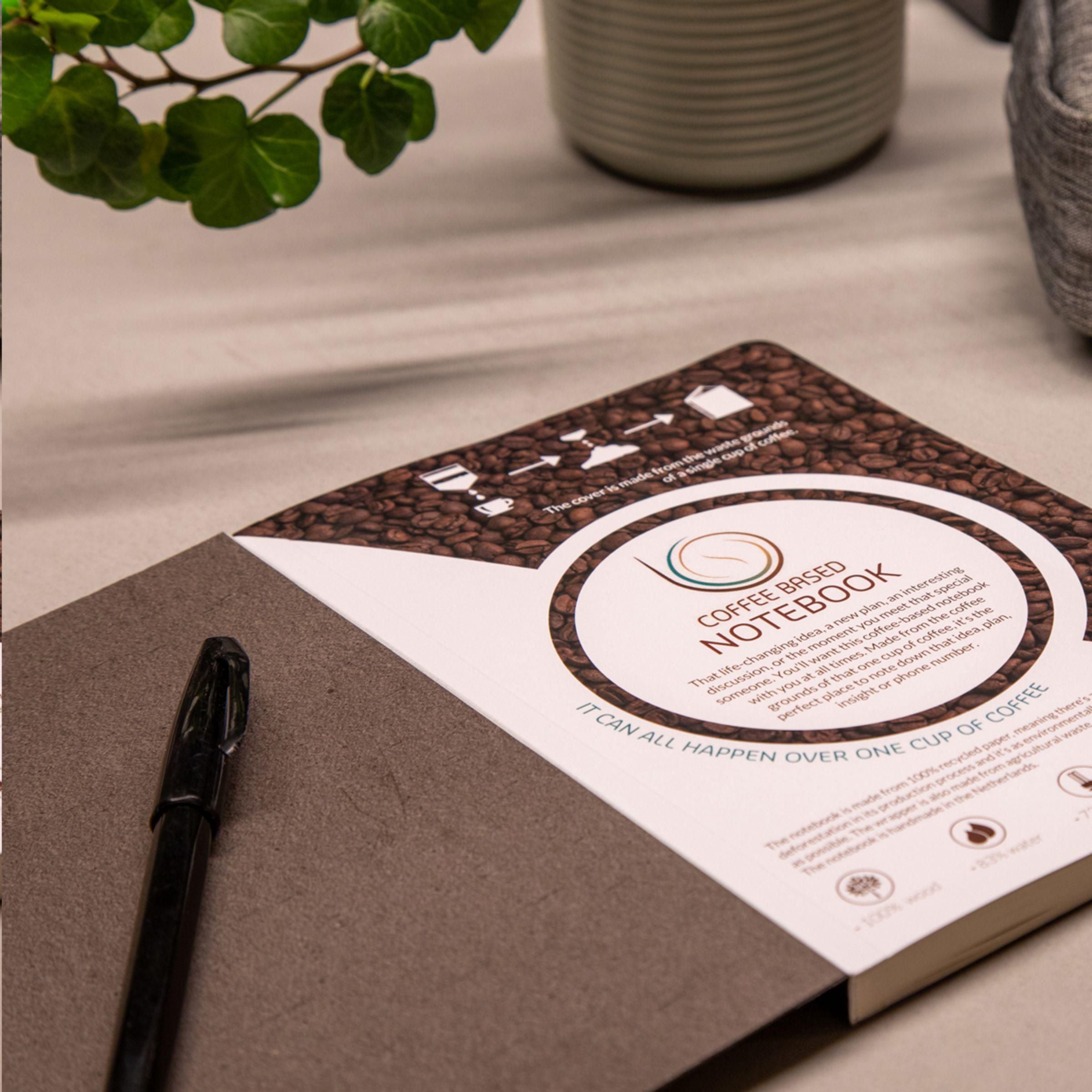 Coffee Paper Notebook A5