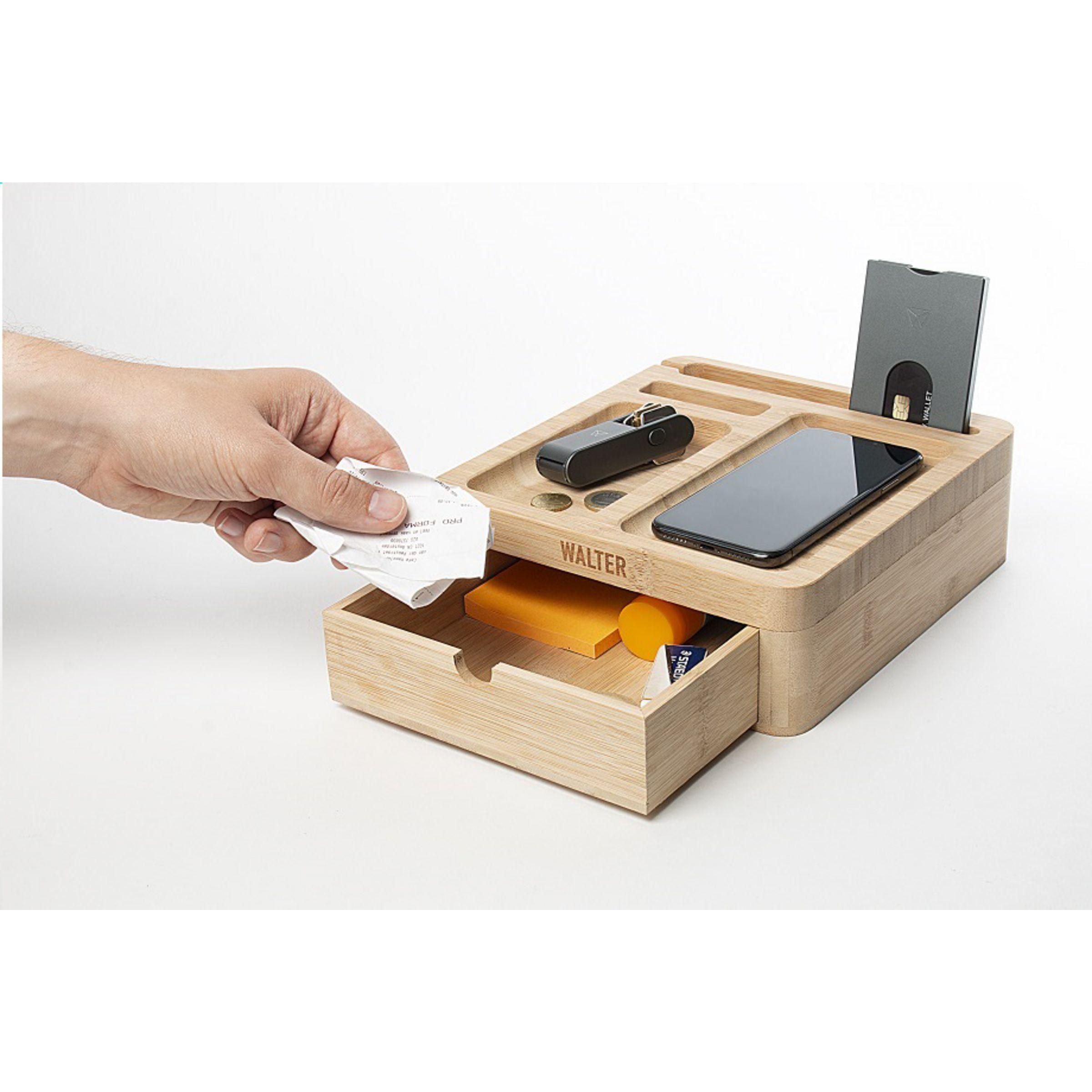 Walter Bamboo Big Dock 15W Organizer And Charge