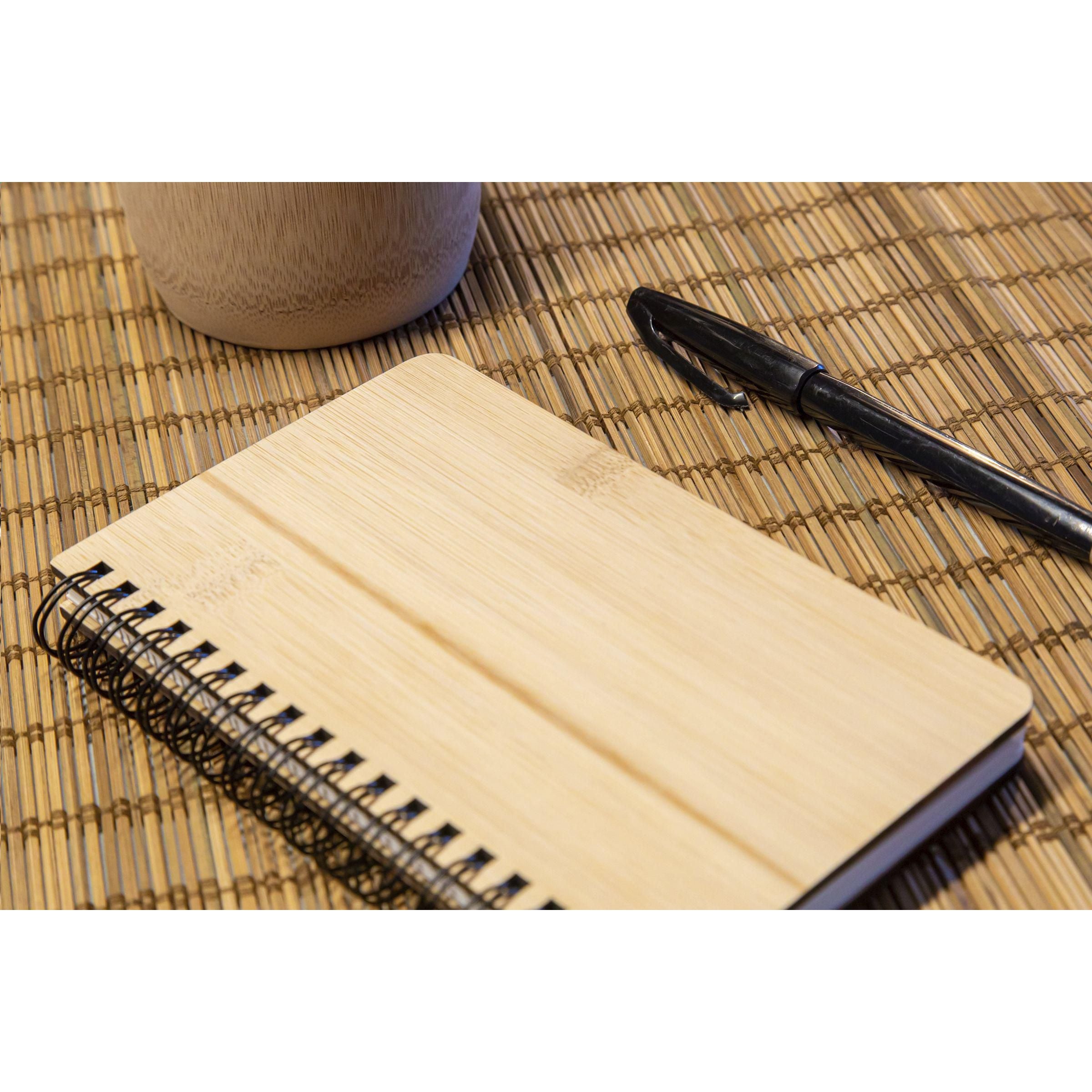 Paper Notebook Made From Stonewaste-Bamboo A6