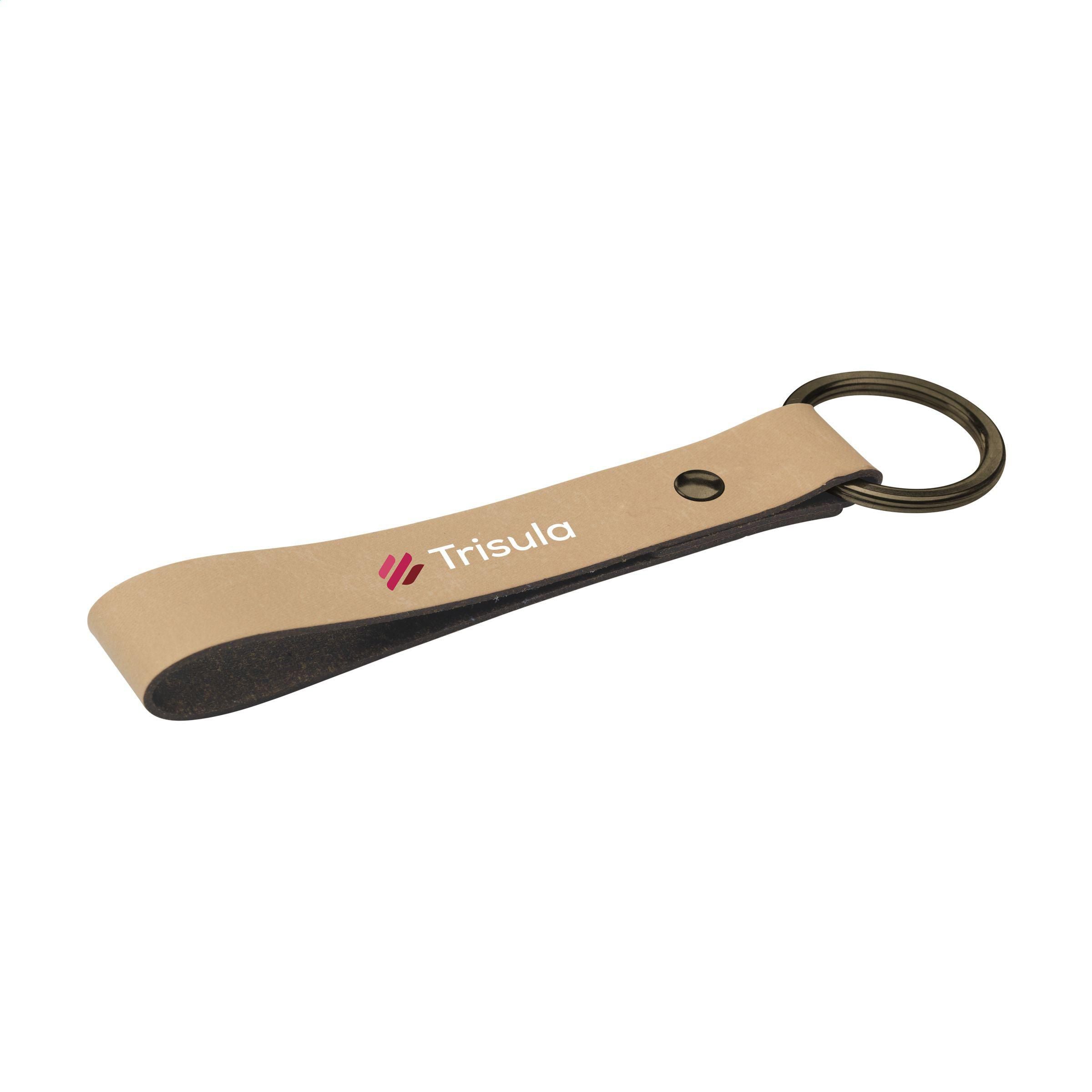 Recycled Leather Keyring