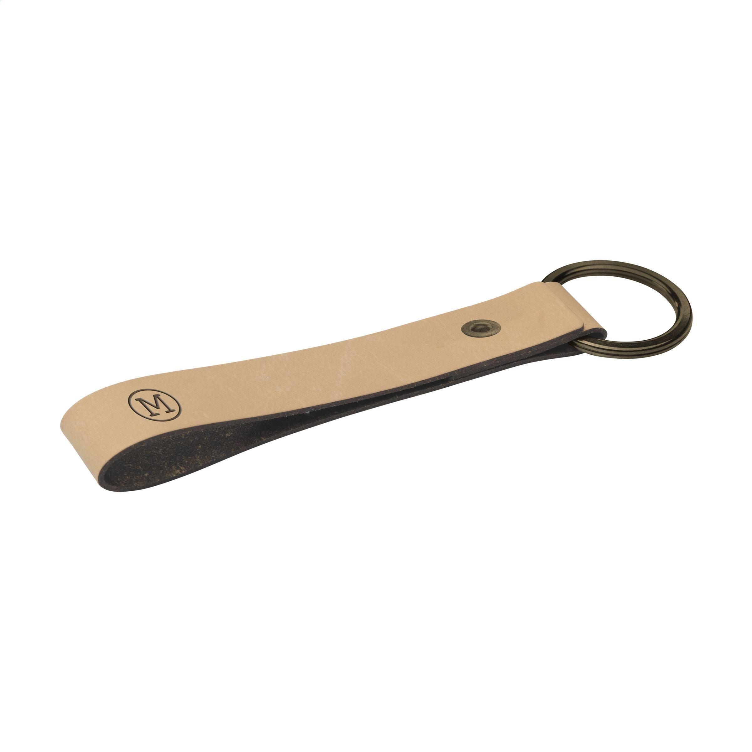 Recycled Leather Keyring