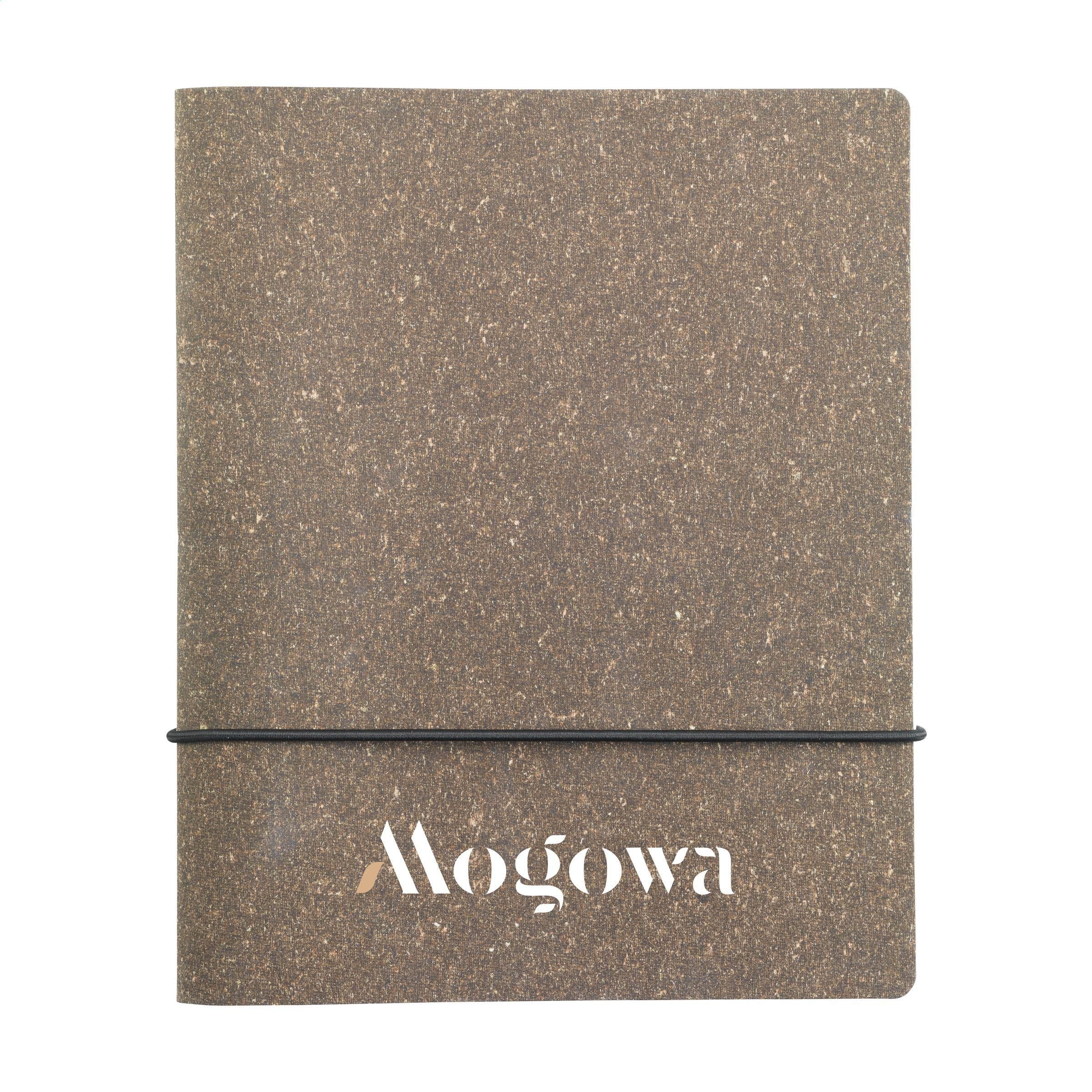 Recycled Leather Refillable Paper Notebook A5