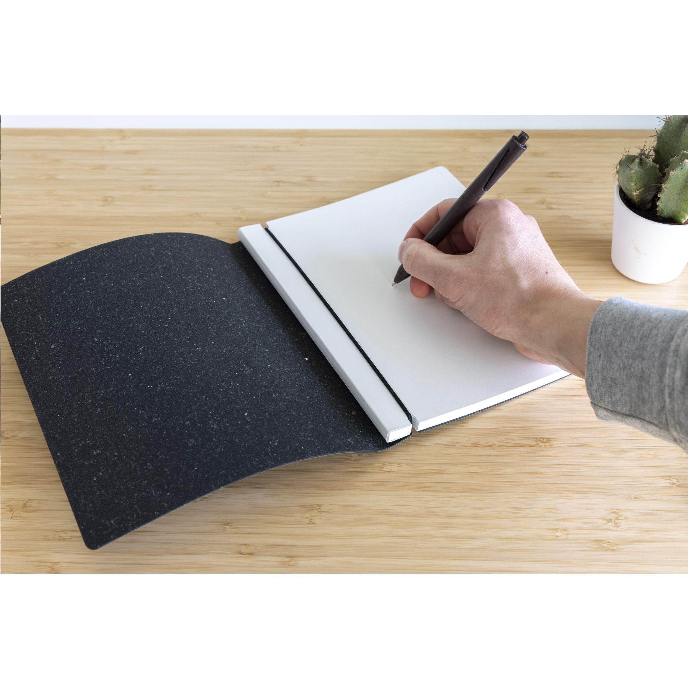 Recycled Leather Refillable Paper Notebook A5
