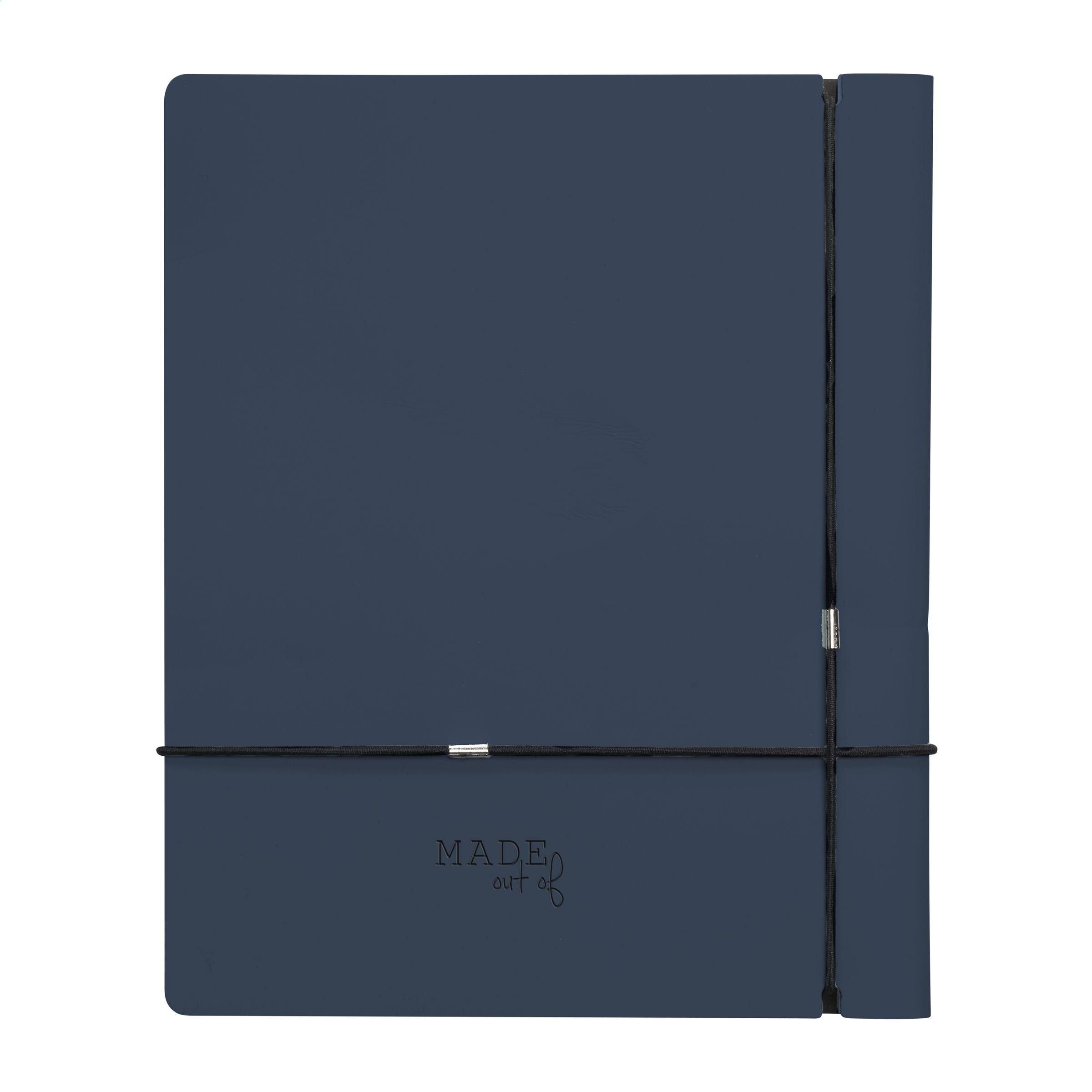 Recycled Leather Refillable Paper Notebook A5