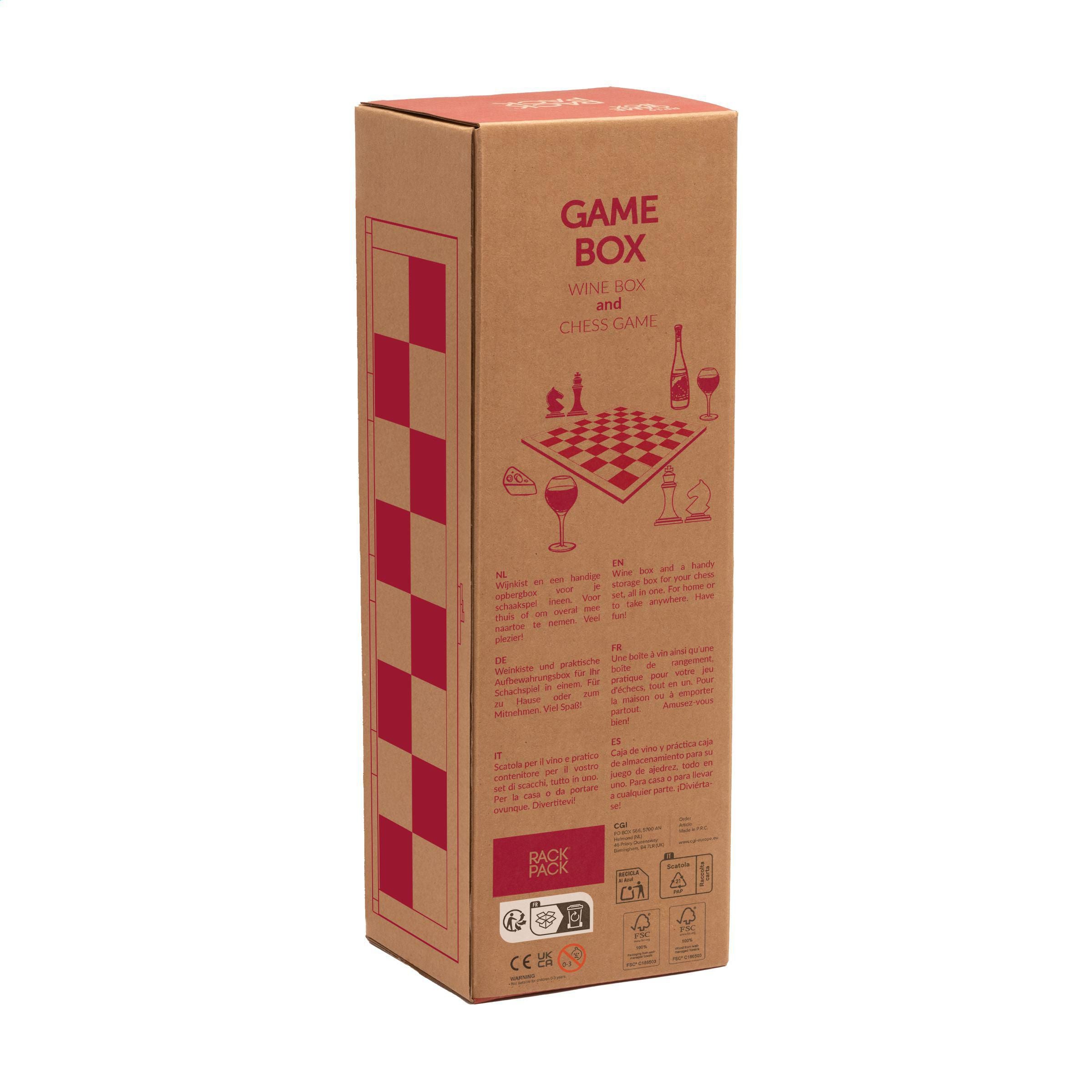 Rackpack Gamebox Chess