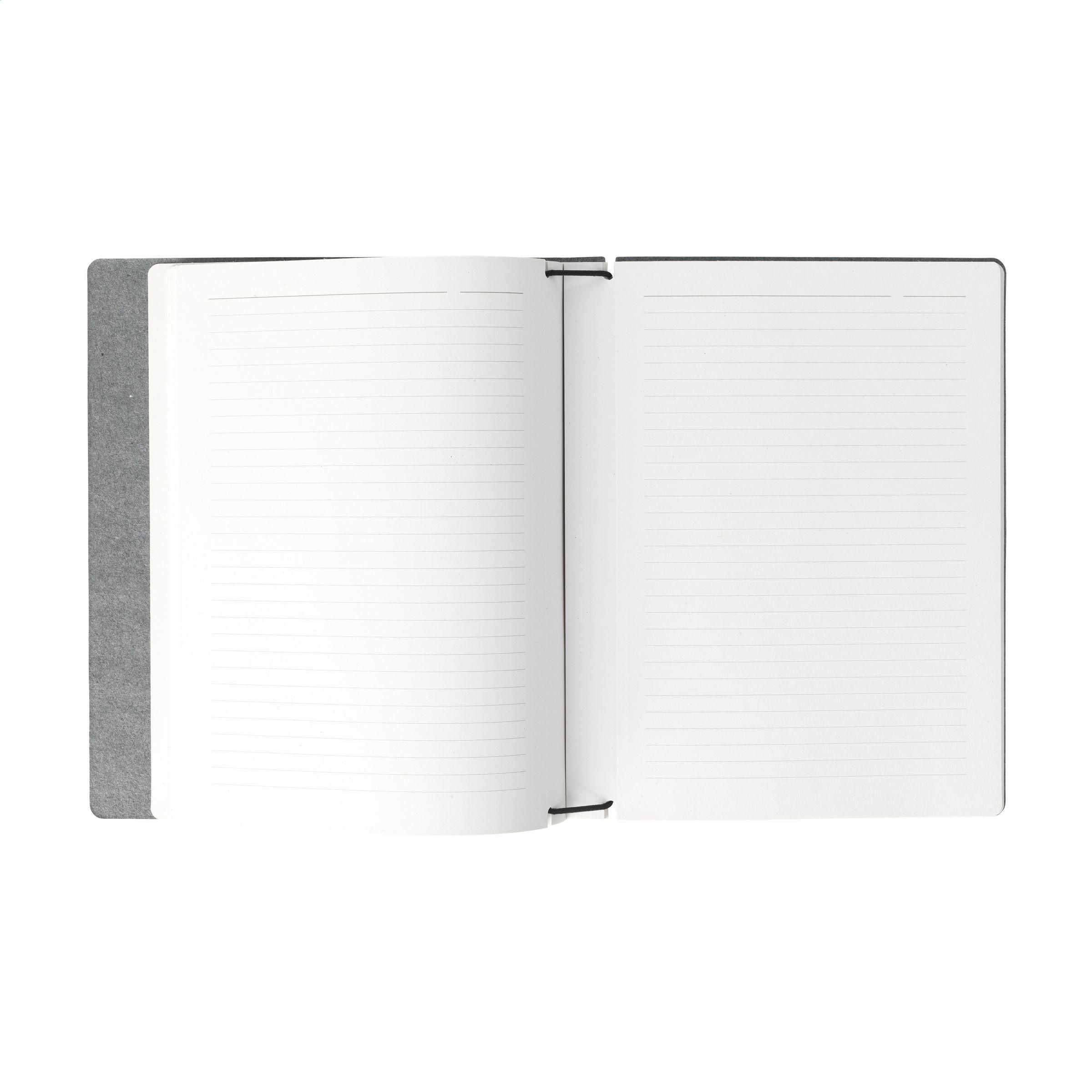 Recycled Textile Refillable Paper Notebook A5