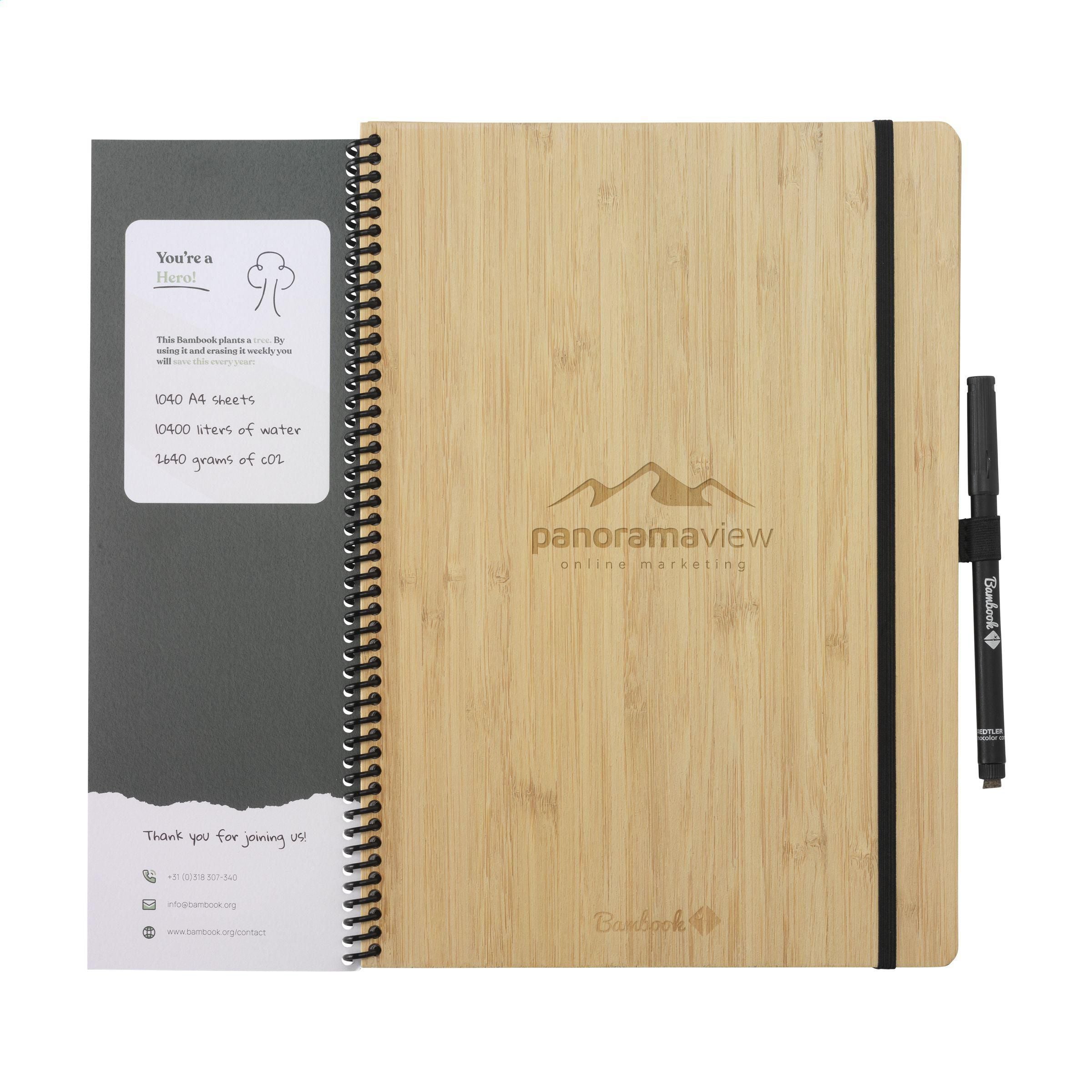 Bambook Classic Hardcover Paper Notebook A4